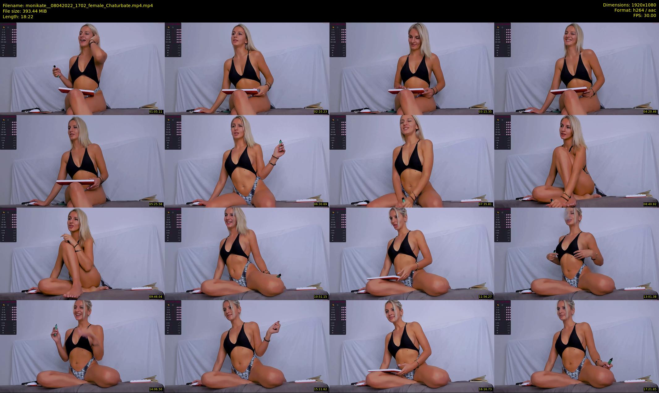 monikate_ — 19 minute Chaturbate couple cam show recording, 1080p, Apr 8, 2022