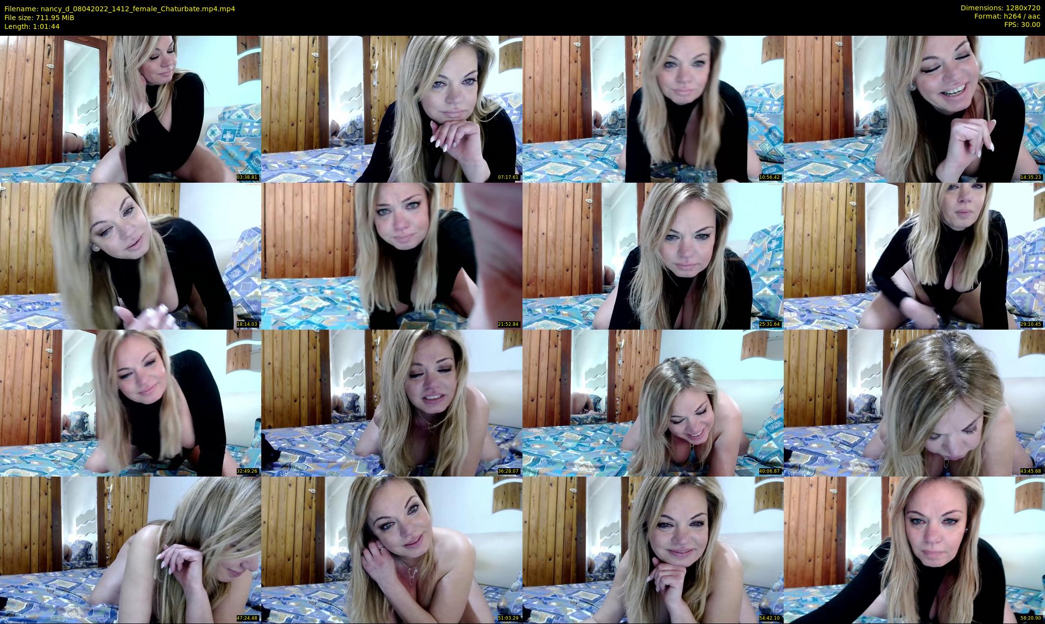 nancy_d — 62 minute Chaturbate female cam show recording, 720p, Apr 8, 2022