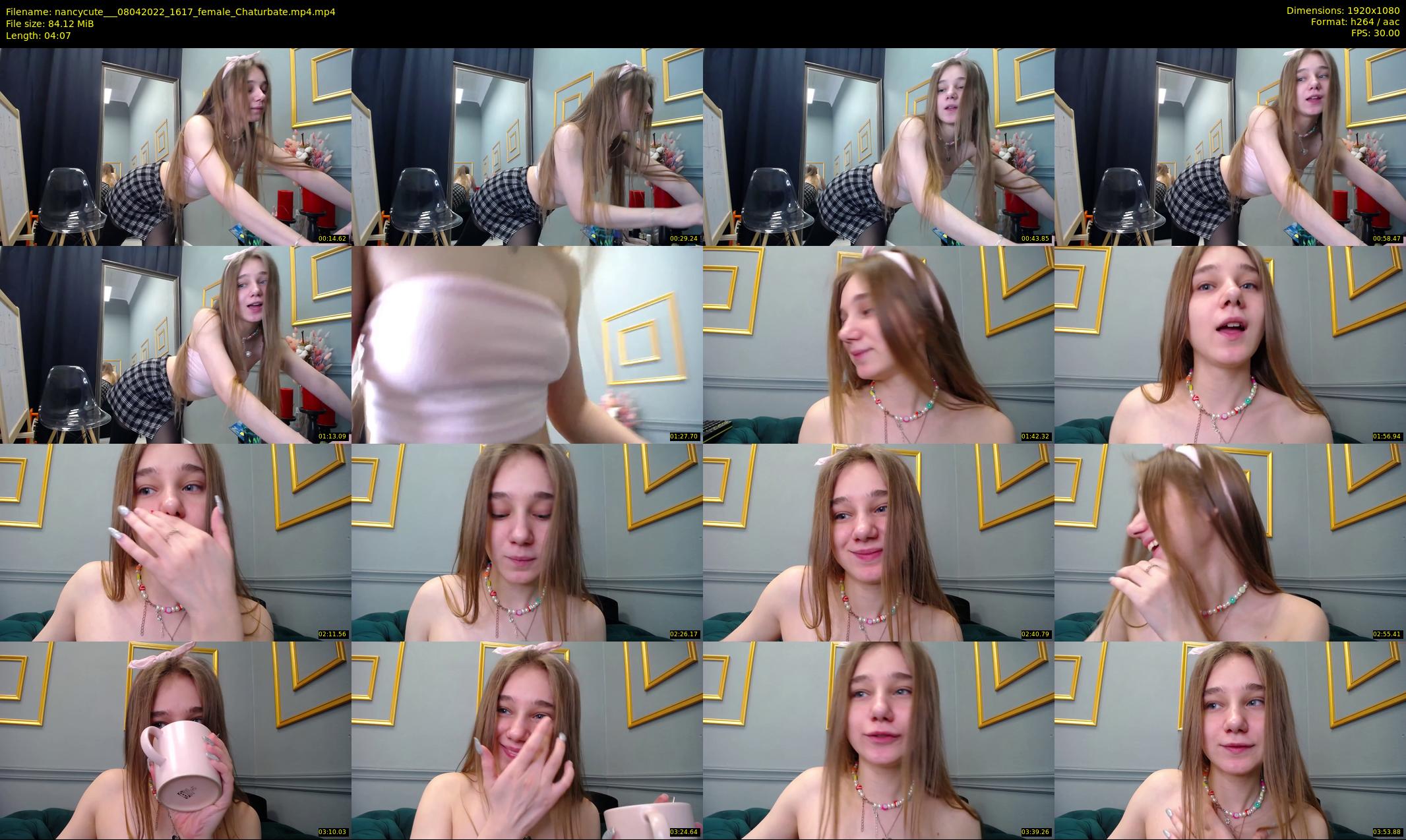 nancycute__ — 5 minute Chaturbate female cam show recording, 1080p, Apr 8, 2022