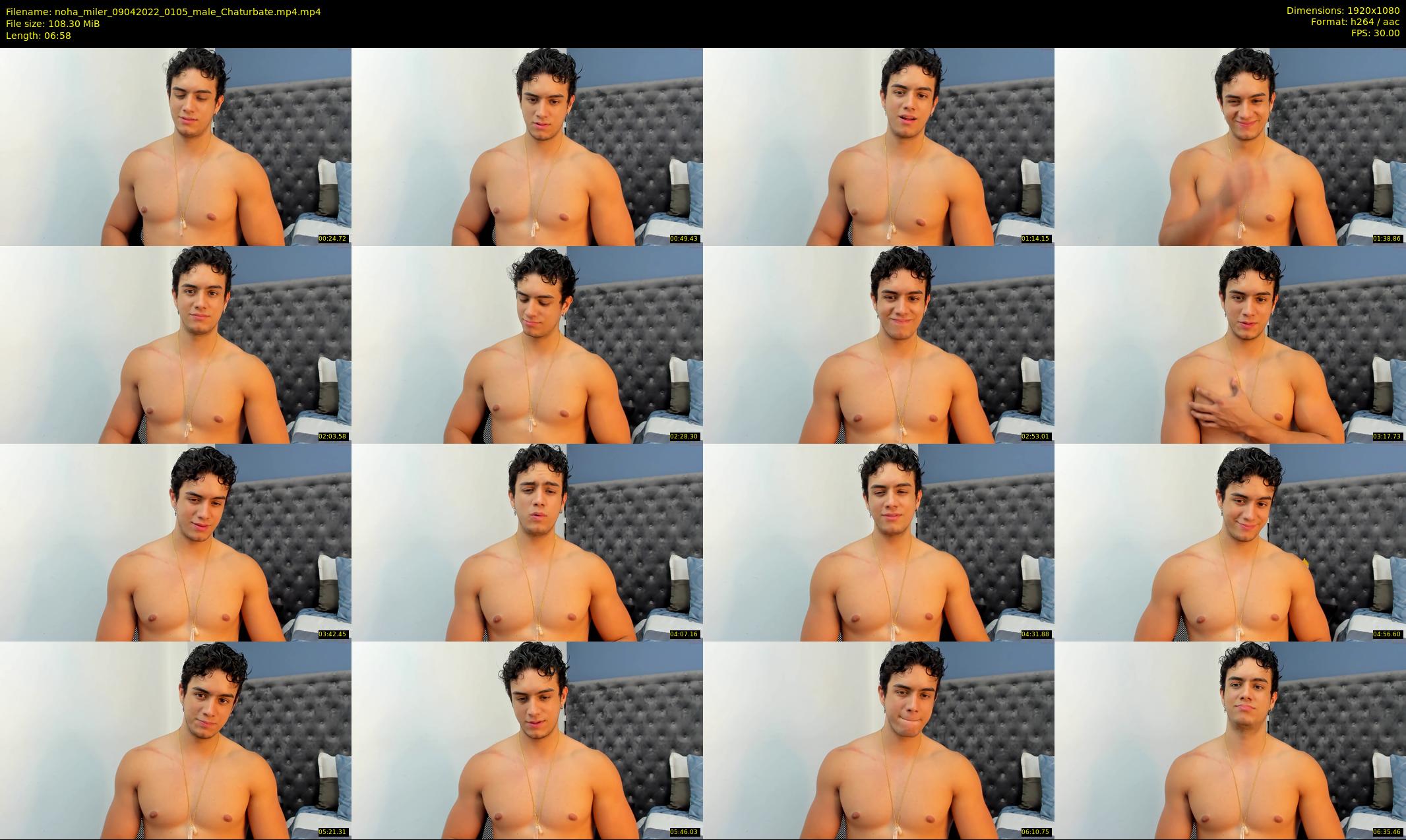 noha_miler — 7 minute Chaturbate male cam show recording, 1080p, Apr 9, 2022