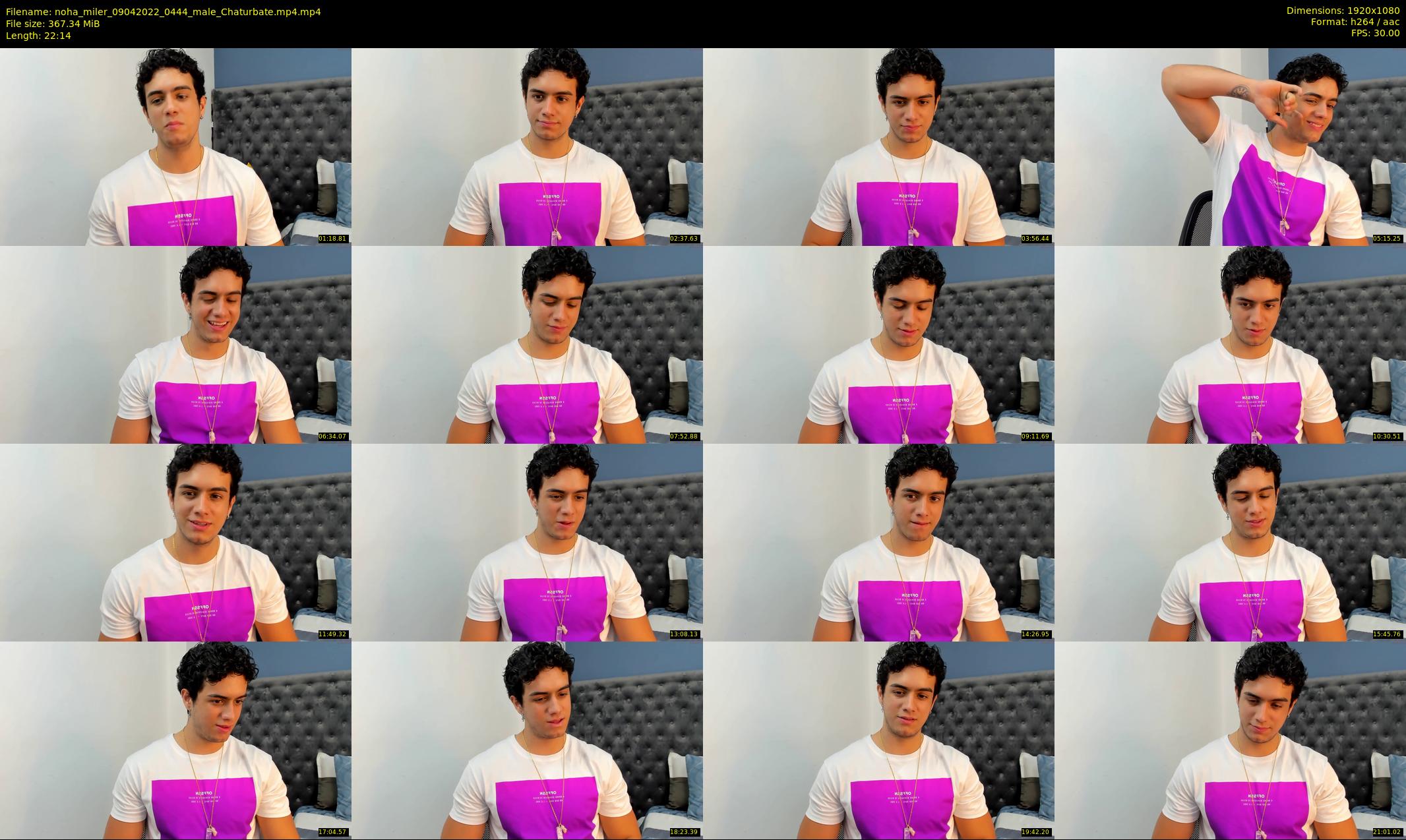 noha_miler — 23 minute Chaturbate male cam show recording, 1080p, Apr 9, 2022