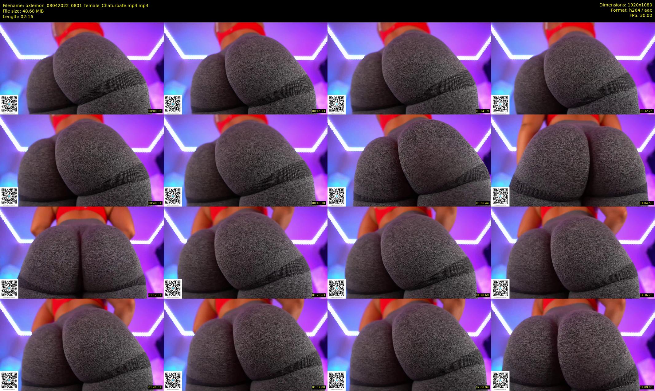 oxlemon — 3 minute Chaturbate female cam show recording, 1080p, Apr 8, 2022