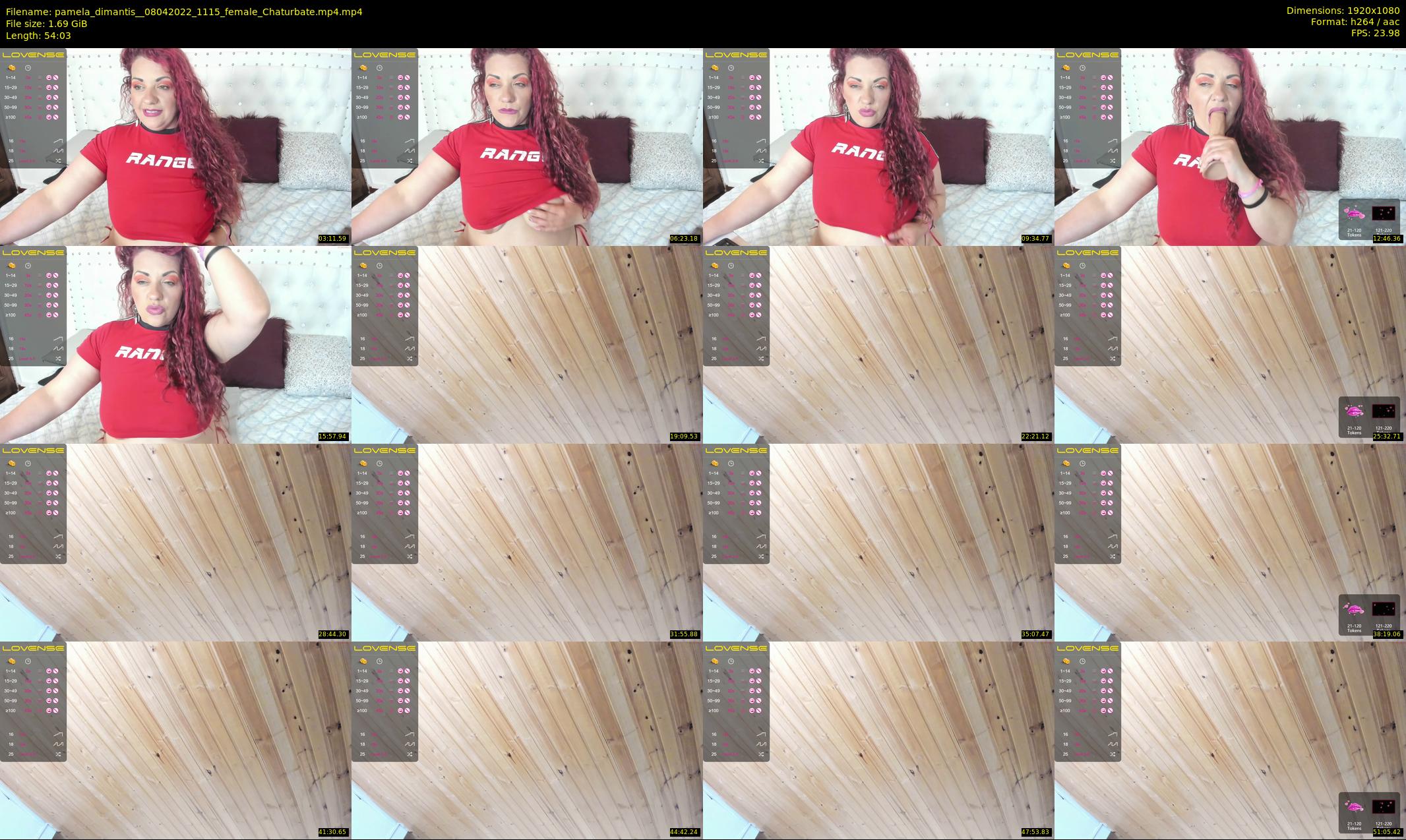 pamela_dimantis_ — 55 minute Chaturbate female cam show recording, 1080p, Apr 8, 2022