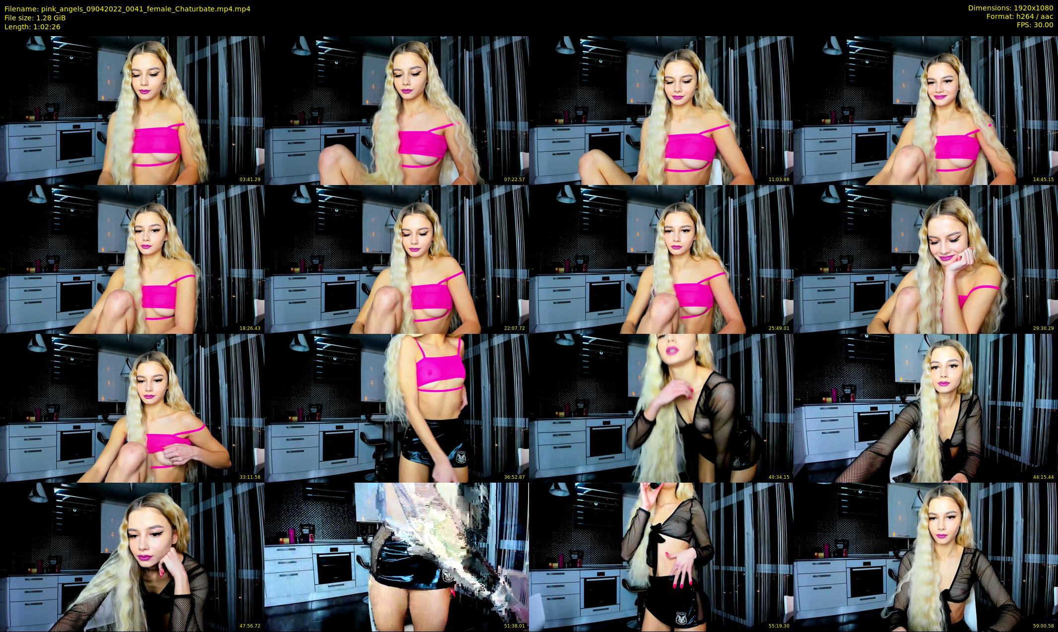 pink_angels — 63 minute Chaturbate couple cam show recording, 1080p, Apr 9, 2022