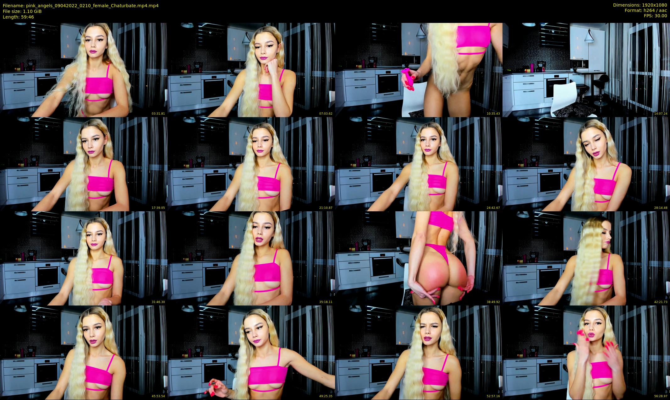 pink_angels — 60 minute Chaturbate couple cam show recording, 1080p, Apr 9, 2022