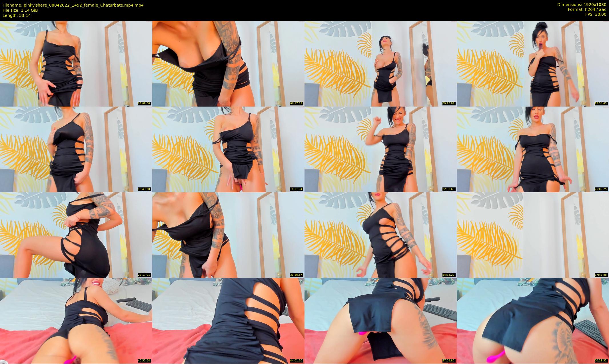 pinkyishere — 54 minute Chaturbate female cam show recording, 1080p, Apr 8, 2022