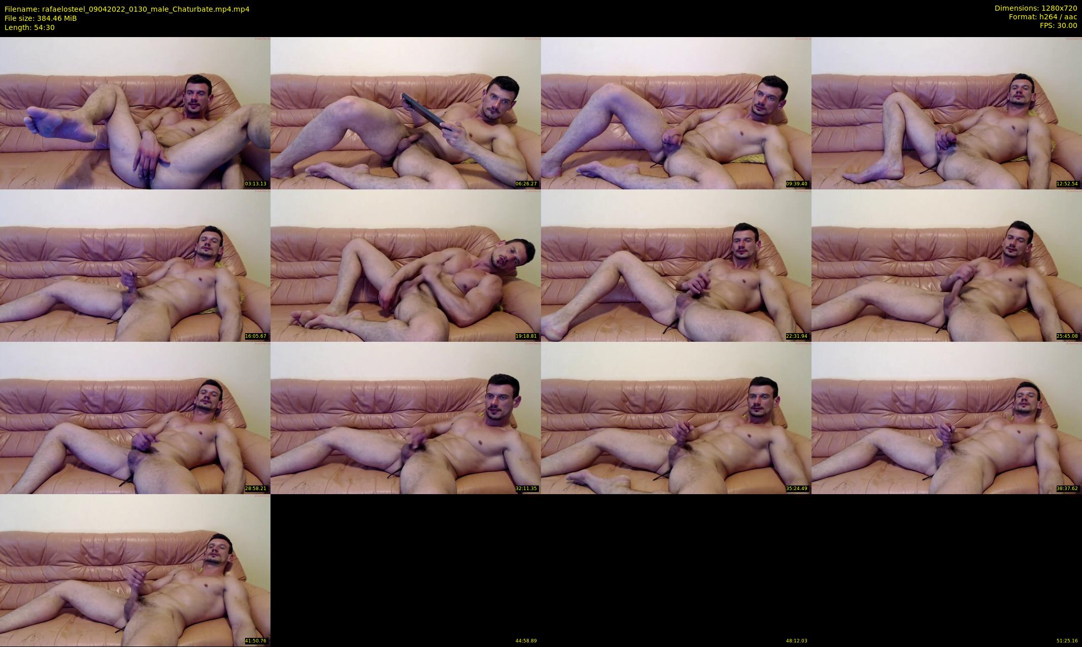 rafaelosteel — 55 minute Chaturbate male cam show recording, 720p, Apr 9, 2022