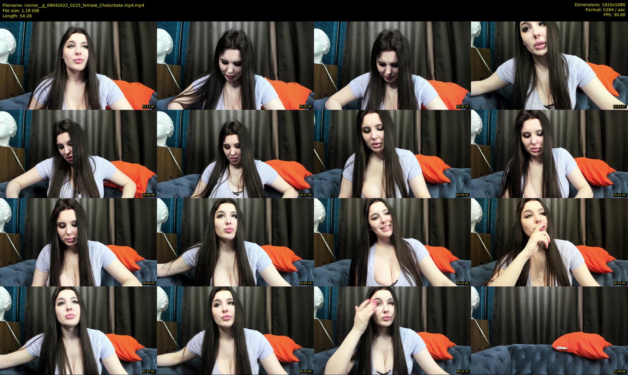 ronnie__g — 55 minute Chaturbate female cam show recording, 1080p, Apr 9, 2022