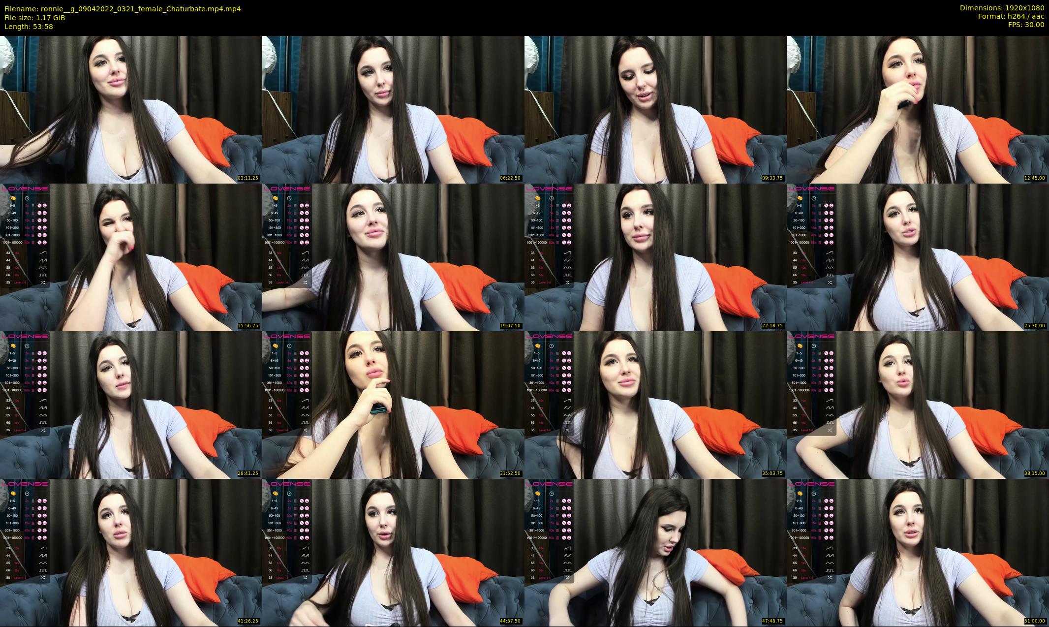 ronnie__g — 54 minute Chaturbate female cam show recording, 1080p, Apr 9, 2022