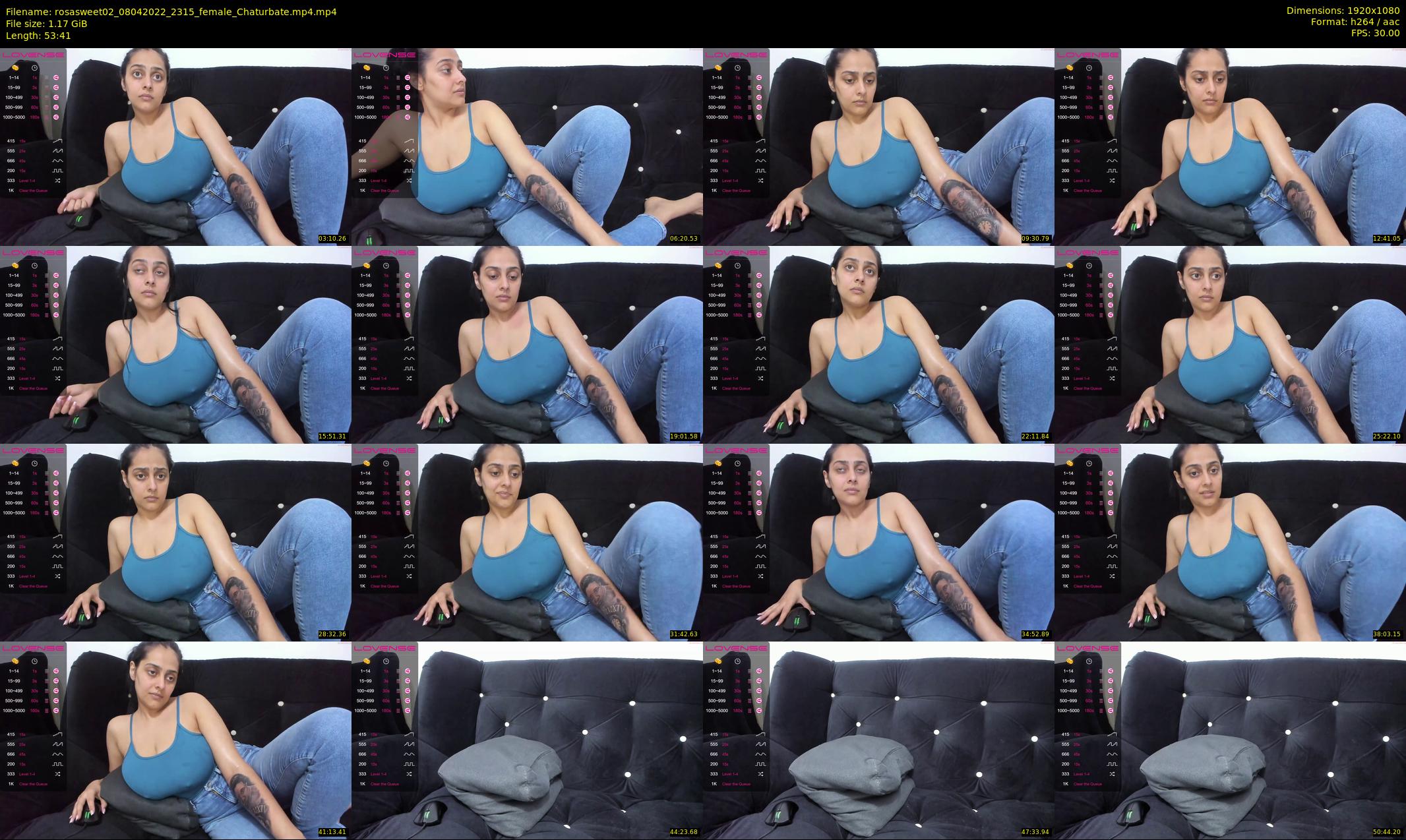 rosasweet02 — 54 minute Chaturbate female cam show recording, 1080p, Apr 8, 2022