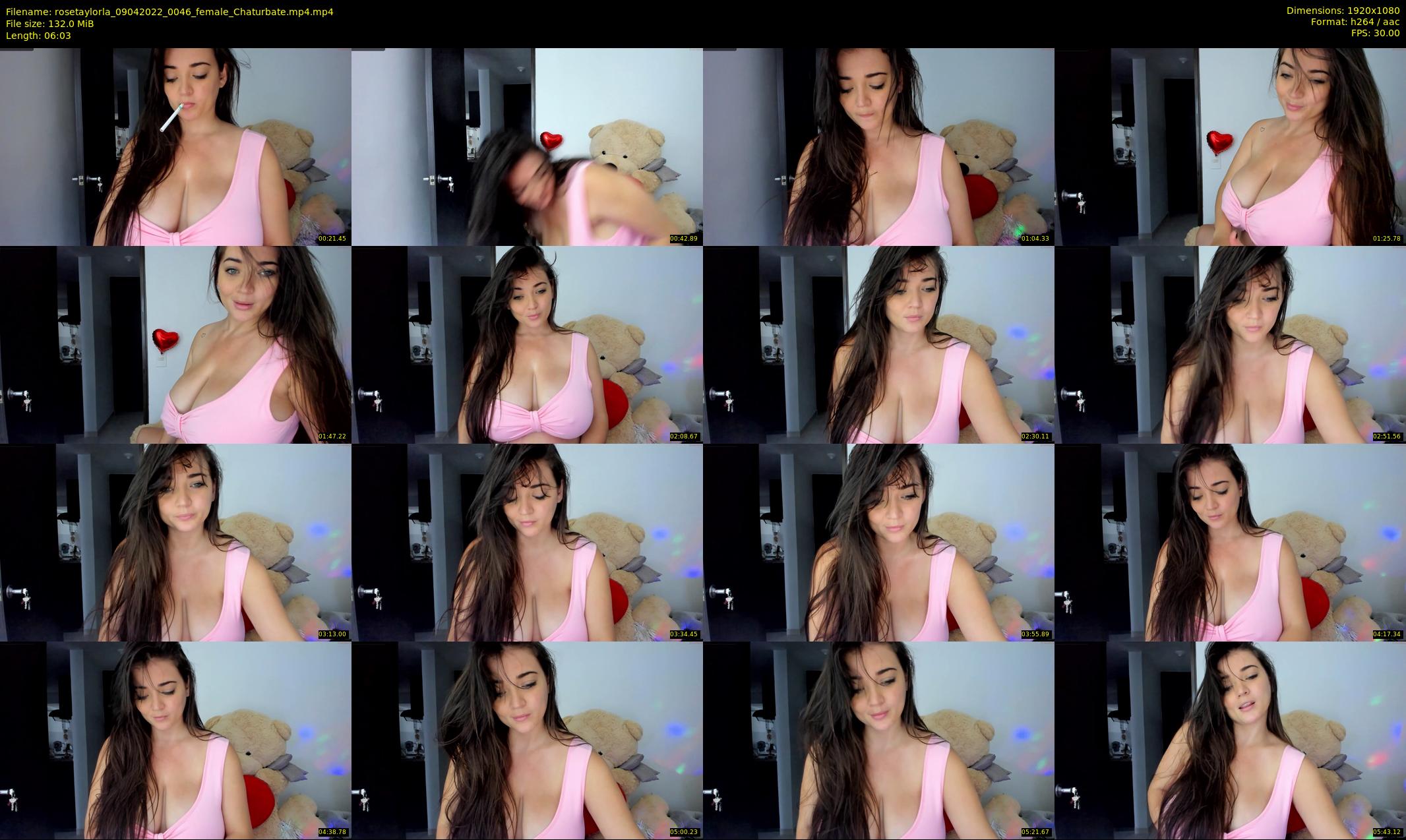 rosetaylorla — 7 minute Chaturbate female cam show recording, 1080p, Apr 9, 2022
