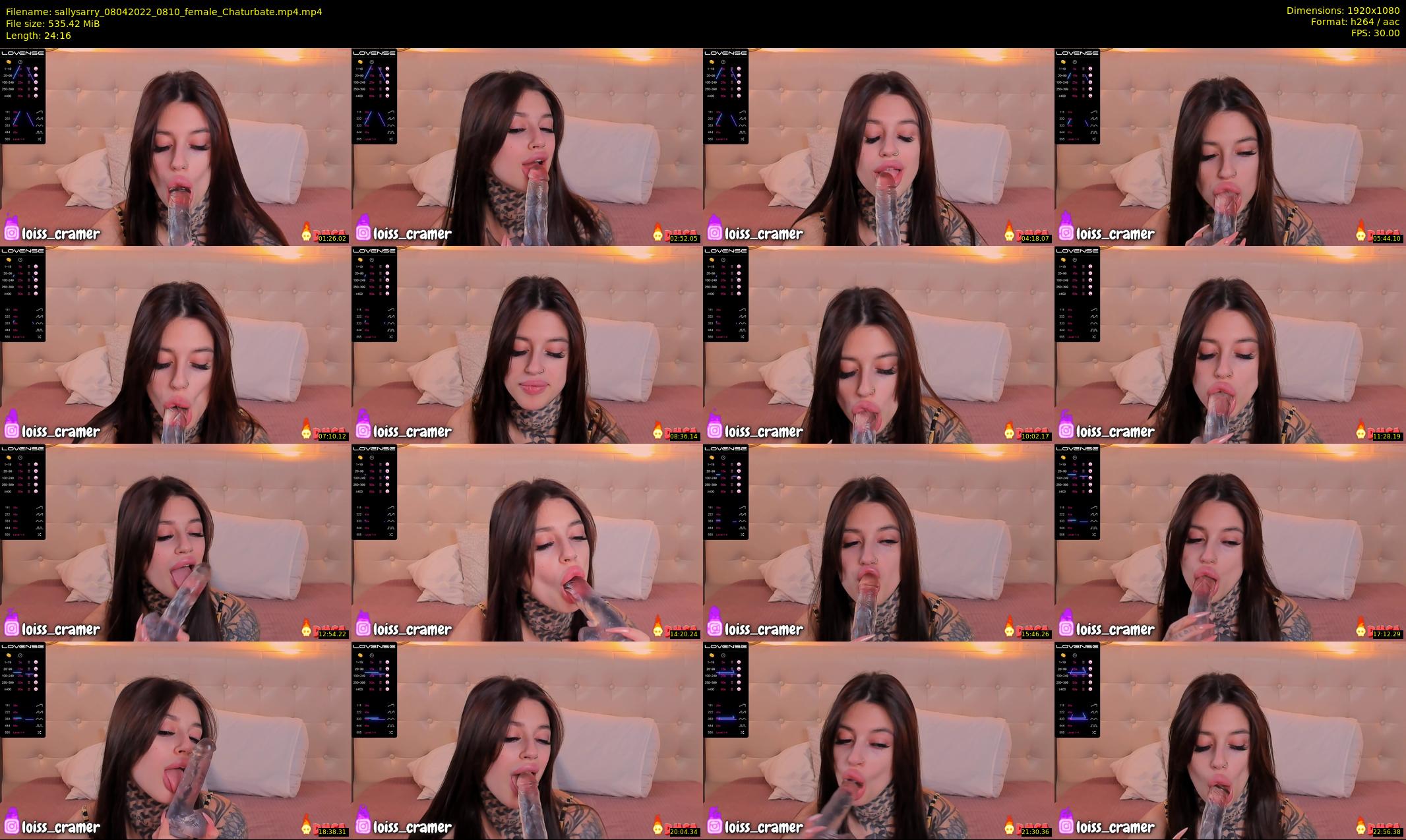 sallysarry — 25 minute Chaturbate couple cam show recording, 1080p, Apr 8, 2022