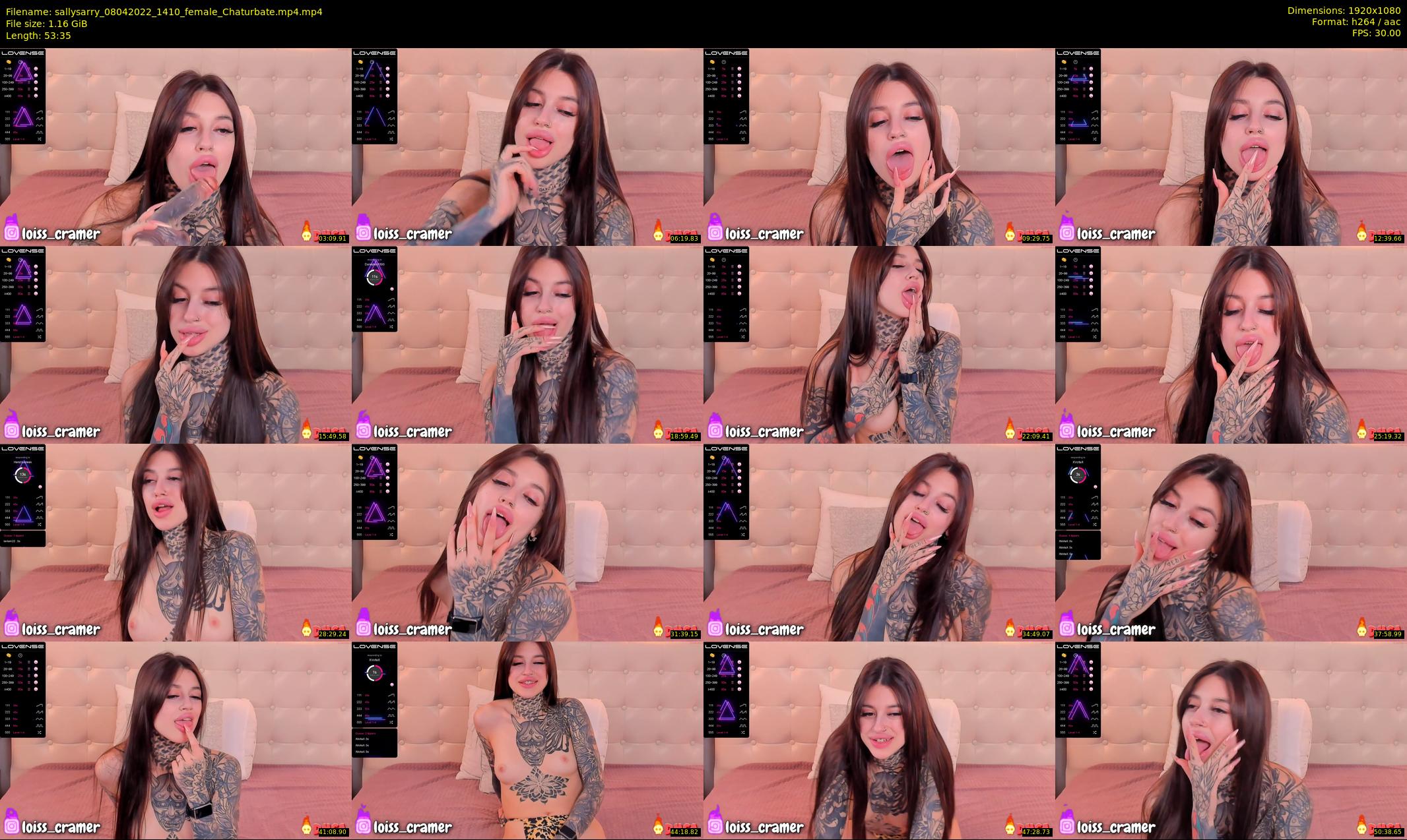 sallysarry — 54 minute Chaturbate couple cam show recording, 1080p, Apr 8, 2022