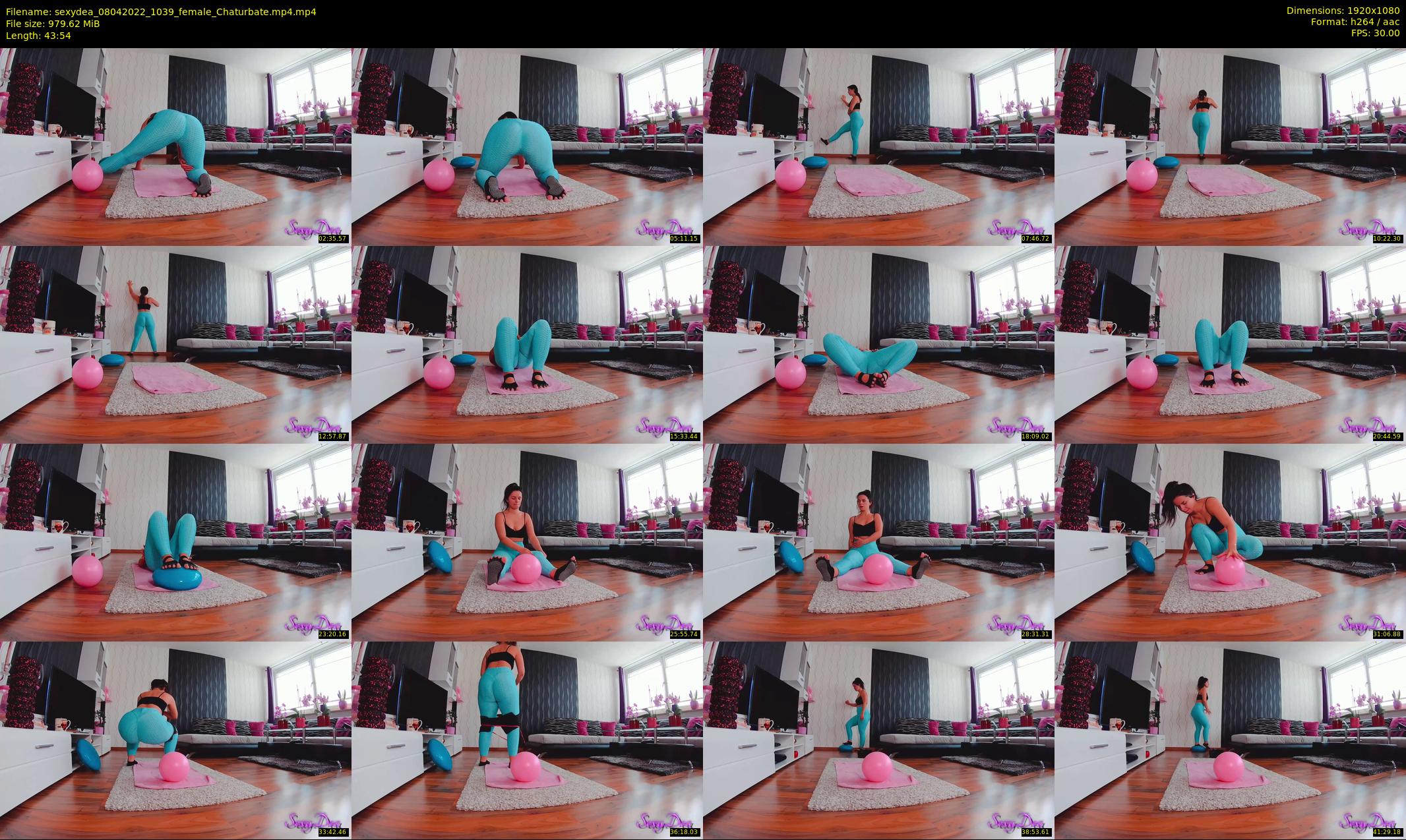 sexydea — 44 minute Chaturbate female cam show recording, 1080p, Apr 8, 2022