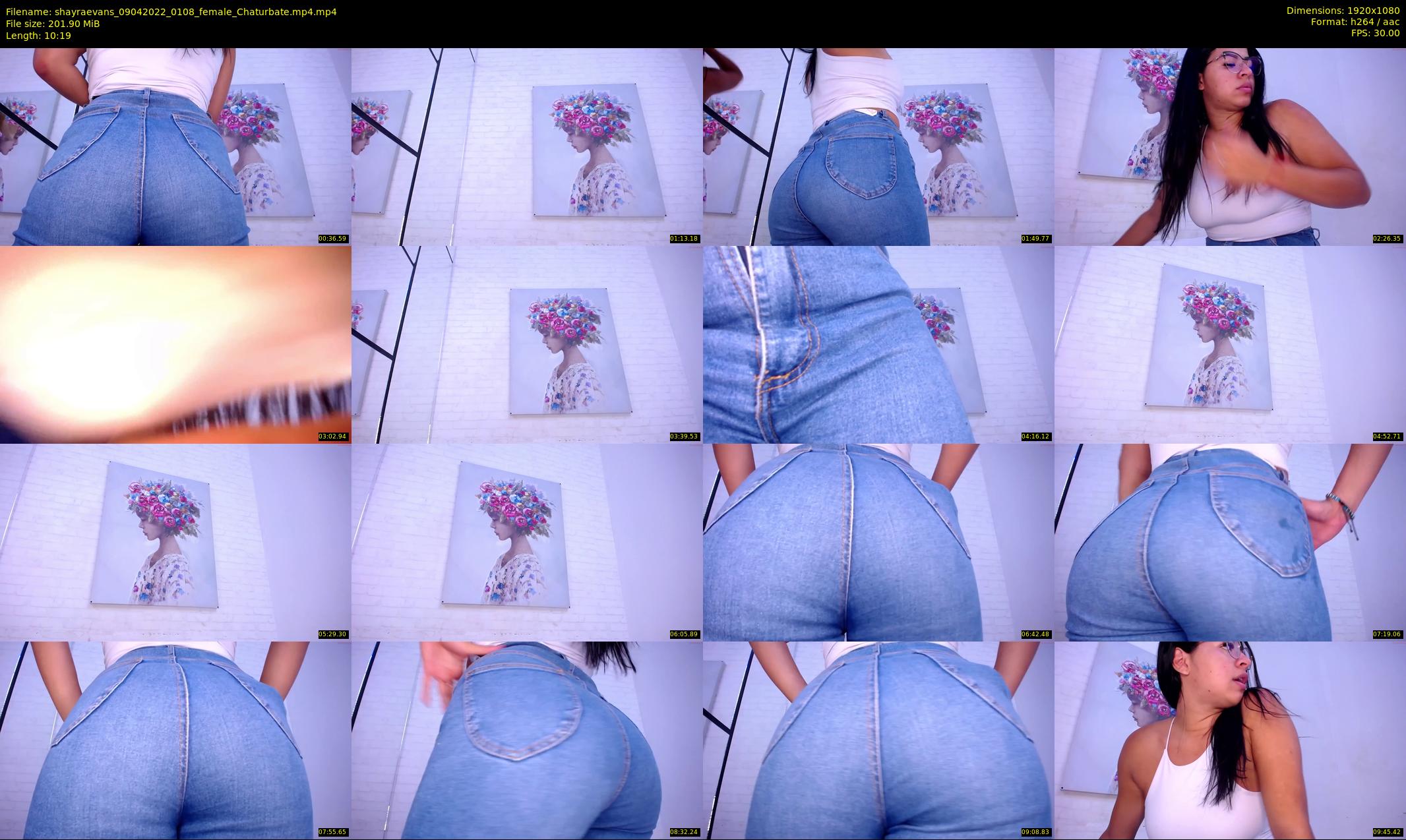shayraevans — 11 minute Chaturbate female cam show recording, 1080p, Apr 9, 2022