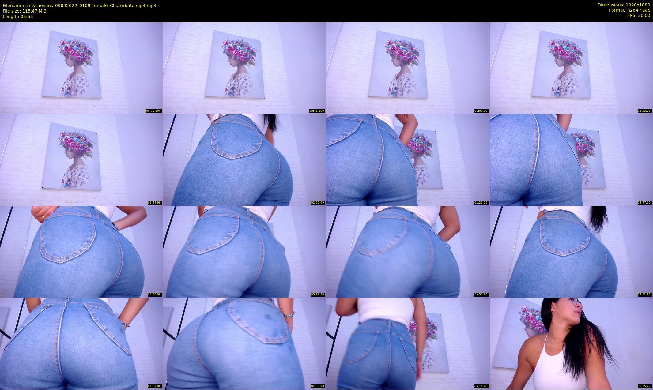 shayraevans — 6 minute Chaturbate female cam show recording, 1080p, Apr 9, 2022