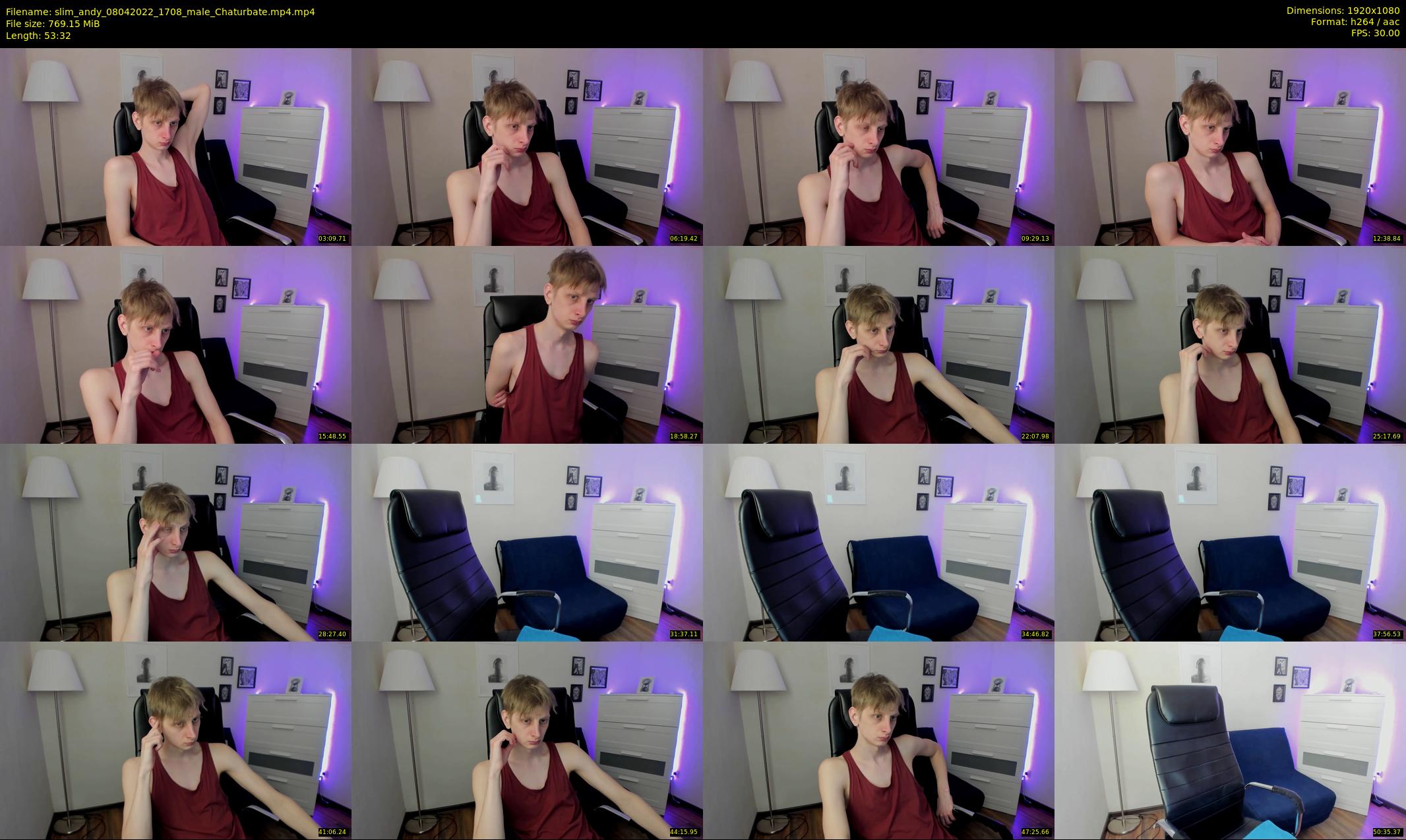 slim_andy — 54 minute Chaturbate male cam show recording, 1080p, Apr 8, 2022