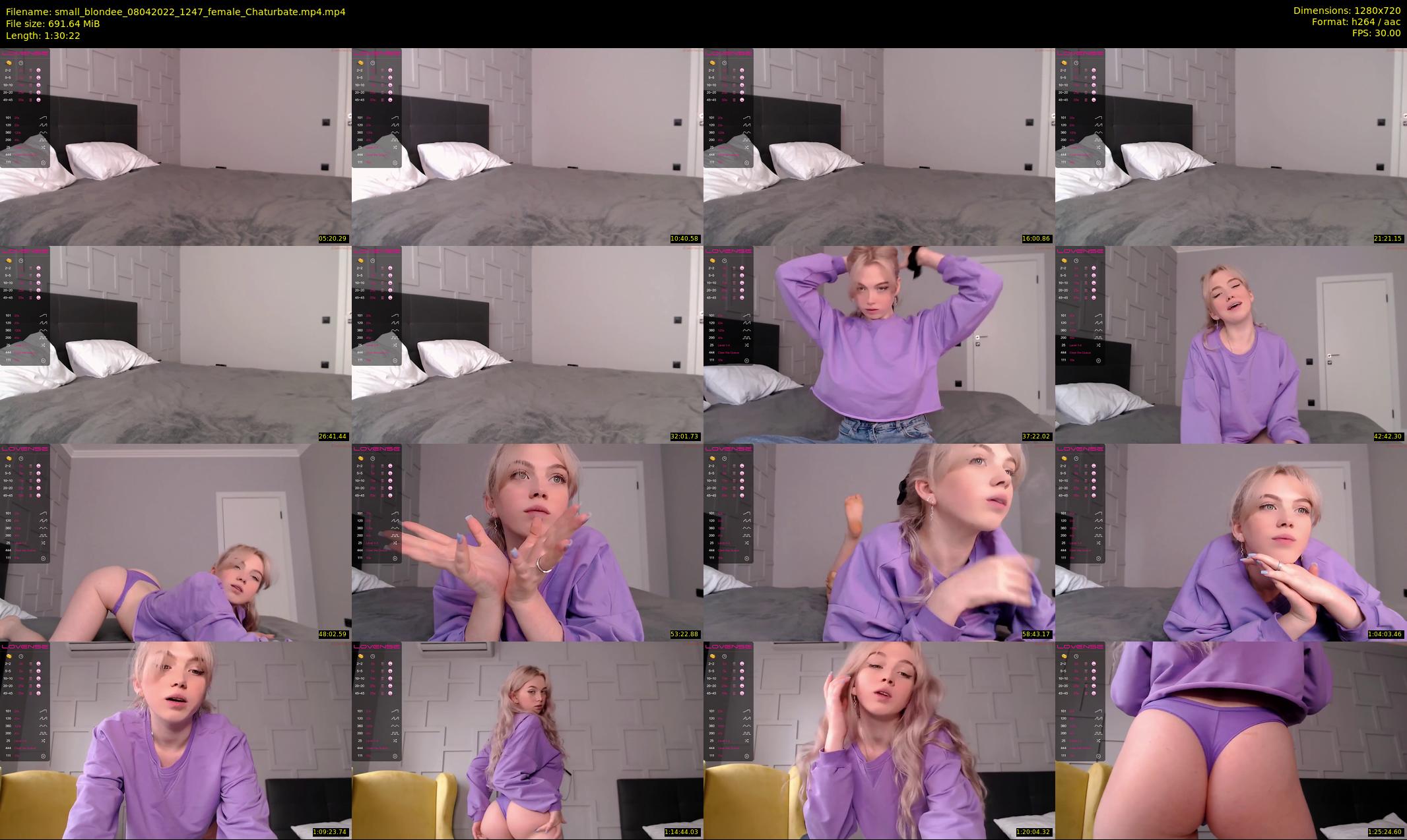 small_blondee — 91 minute Chaturbate female cam show recording, 720p, Apr 8, 2022