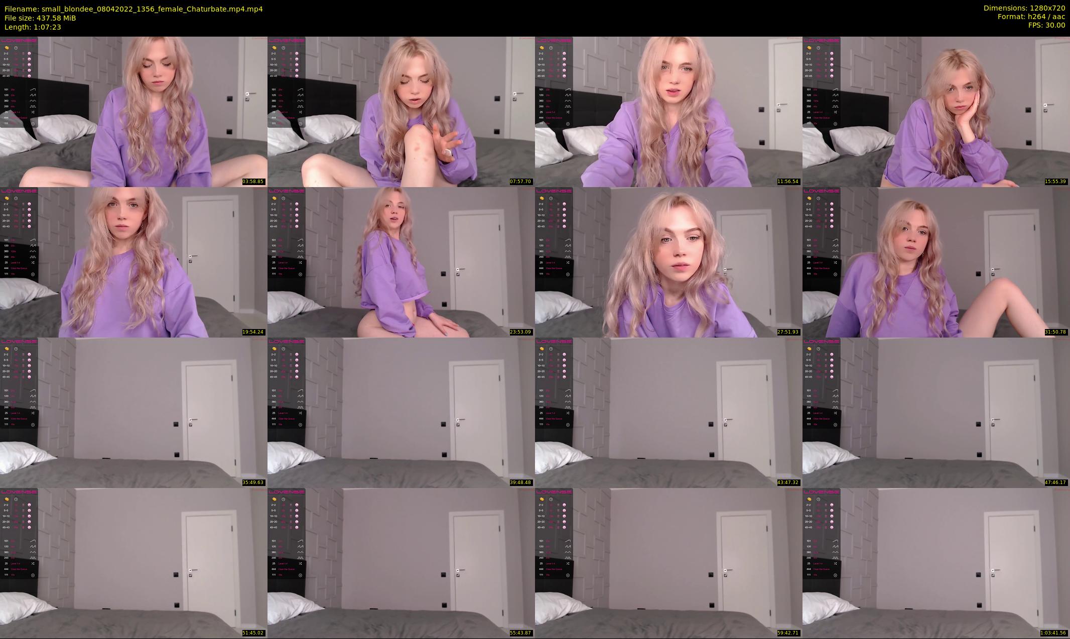 small_blondee — 68 minute Chaturbate female cam show recording, 720p, Apr 8, 2022
