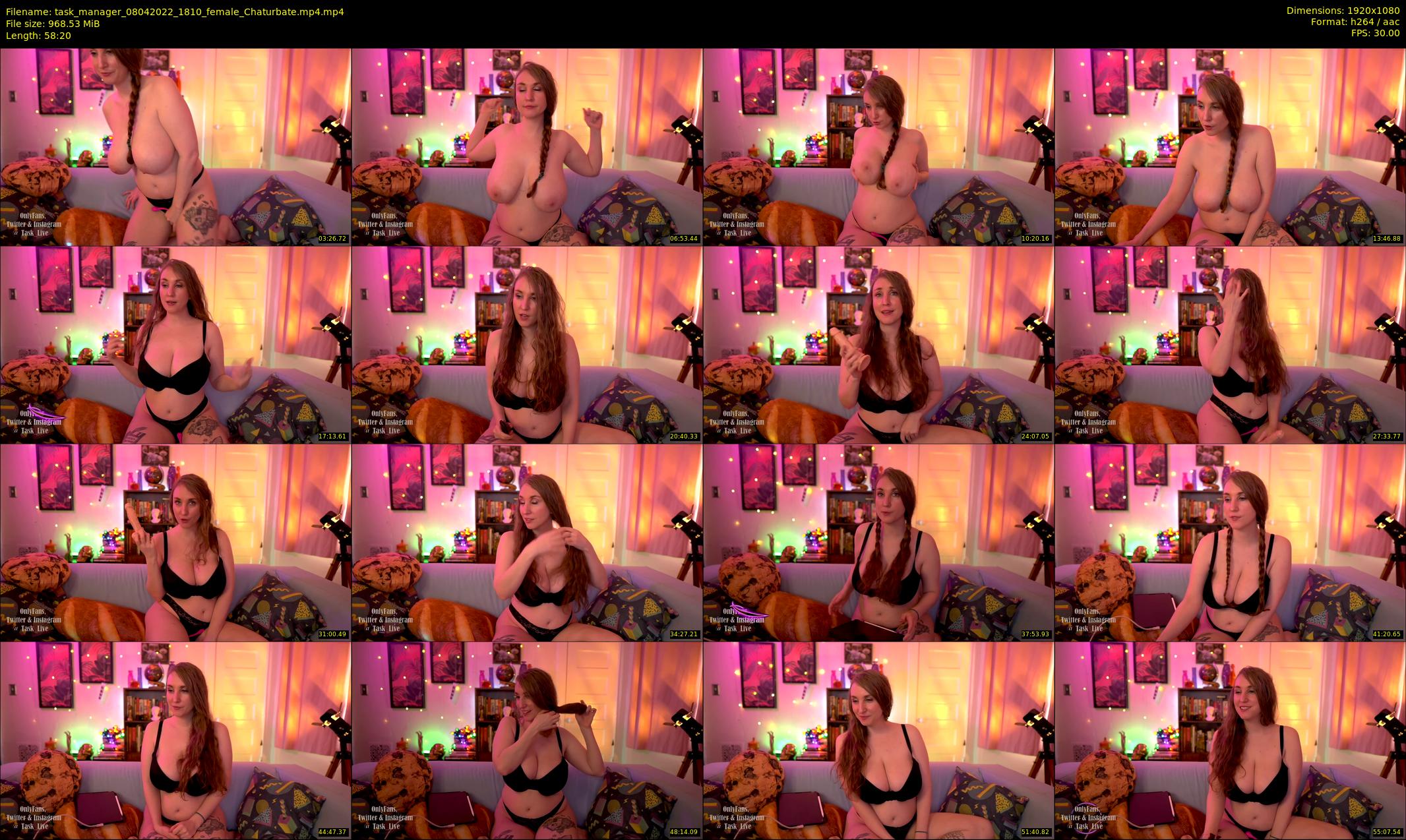 task_manager — 59 minute Chaturbate couple cam show recording, 1080p, Apr 8, 2022