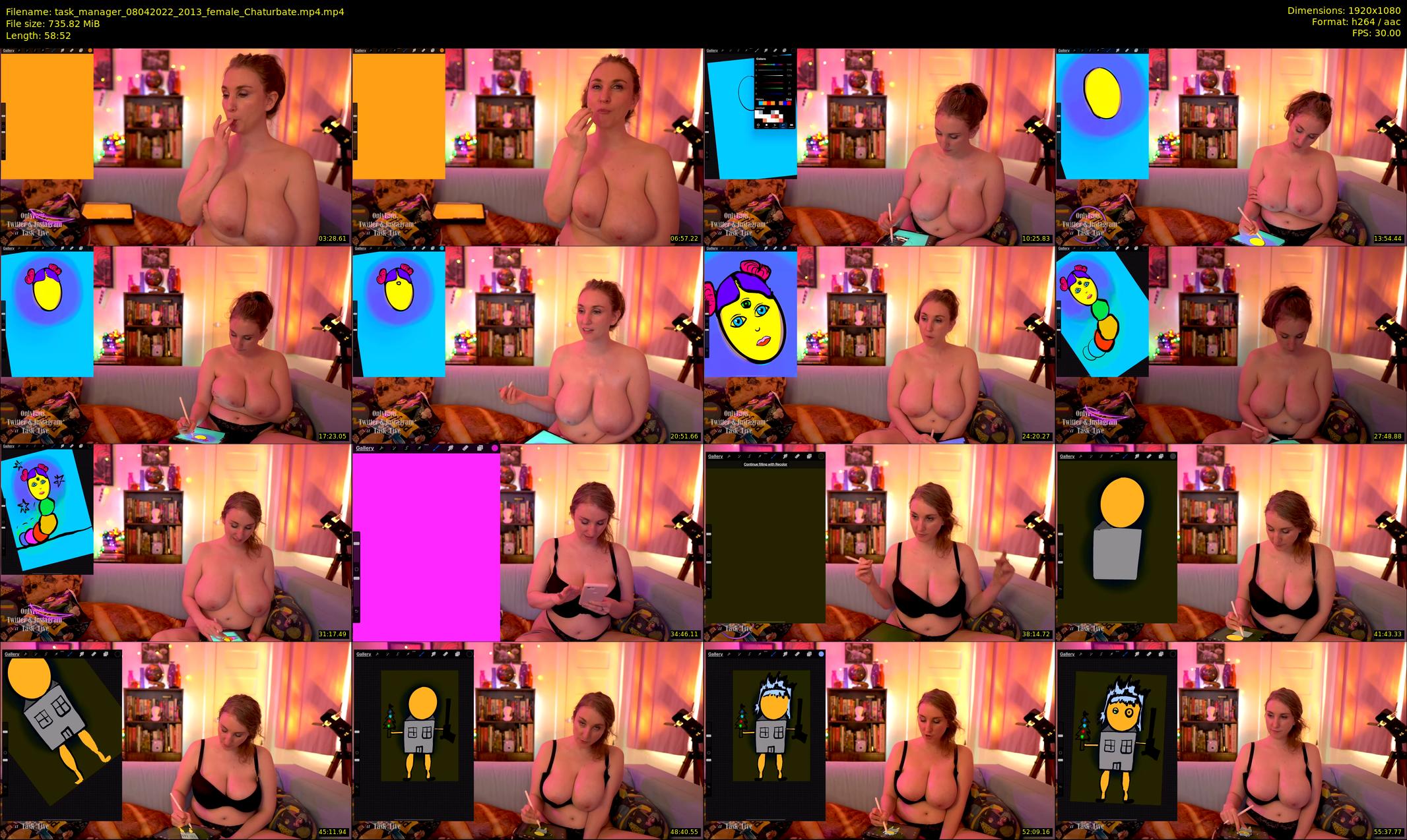 task_manager — 59 minute Chaturbate couple cam show recording, 1080p, Apr 8, 2022
