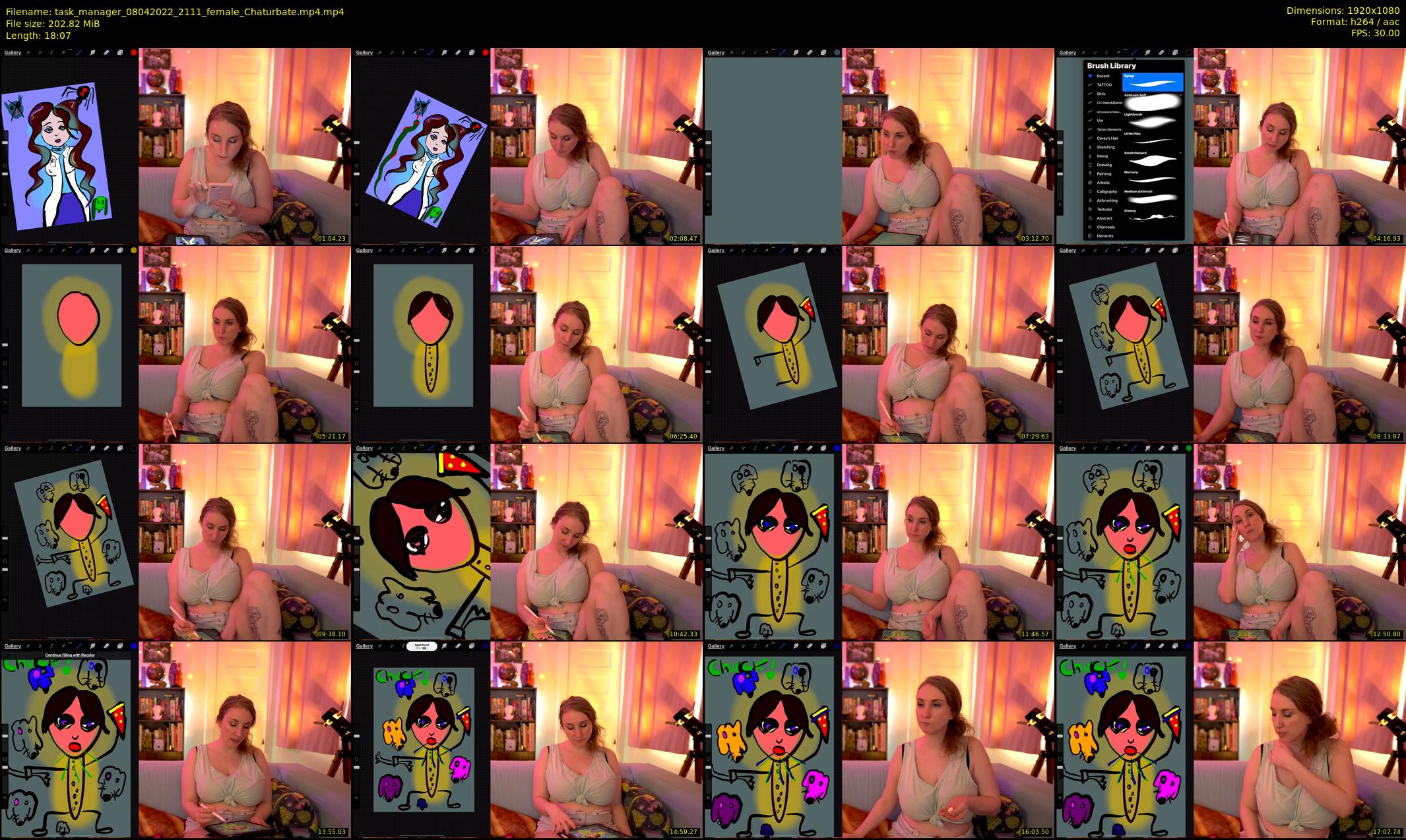 task_manager — 19 minute Chaturbate couple cam show recording, 1080p, Apr 8, 2022