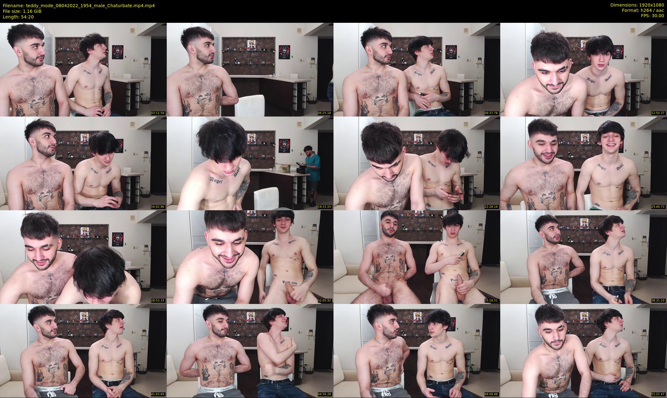 teddy_mode — 55 minute Chaturbate couple cam show recording, 1080p, Apr 8, 2022