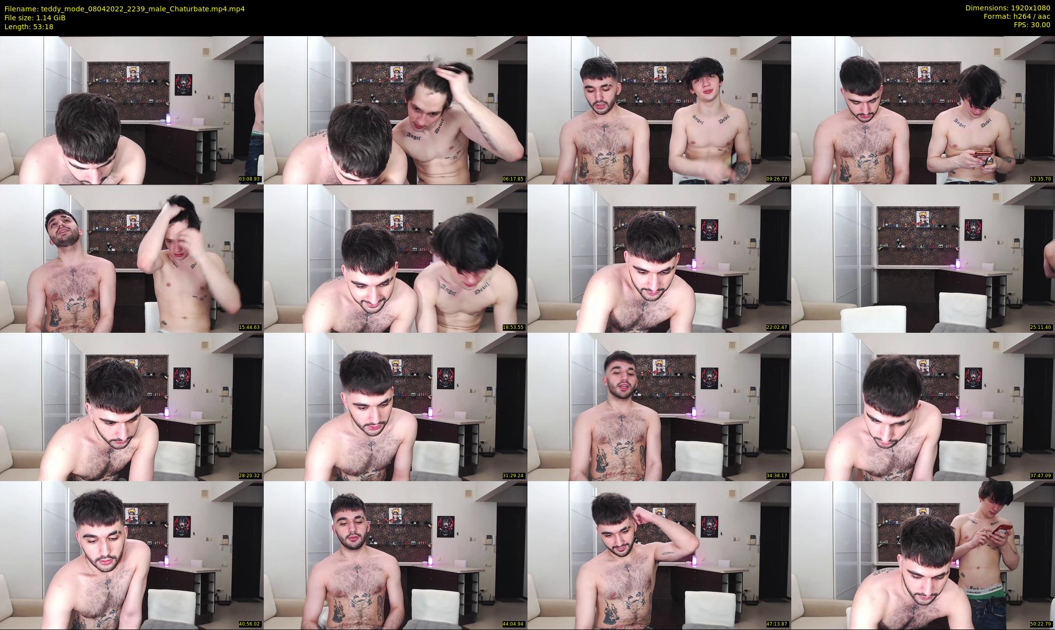 teddy_mode — 54 minute Chaturbate couple cam show recording, 1080p, Apr 8, 2022