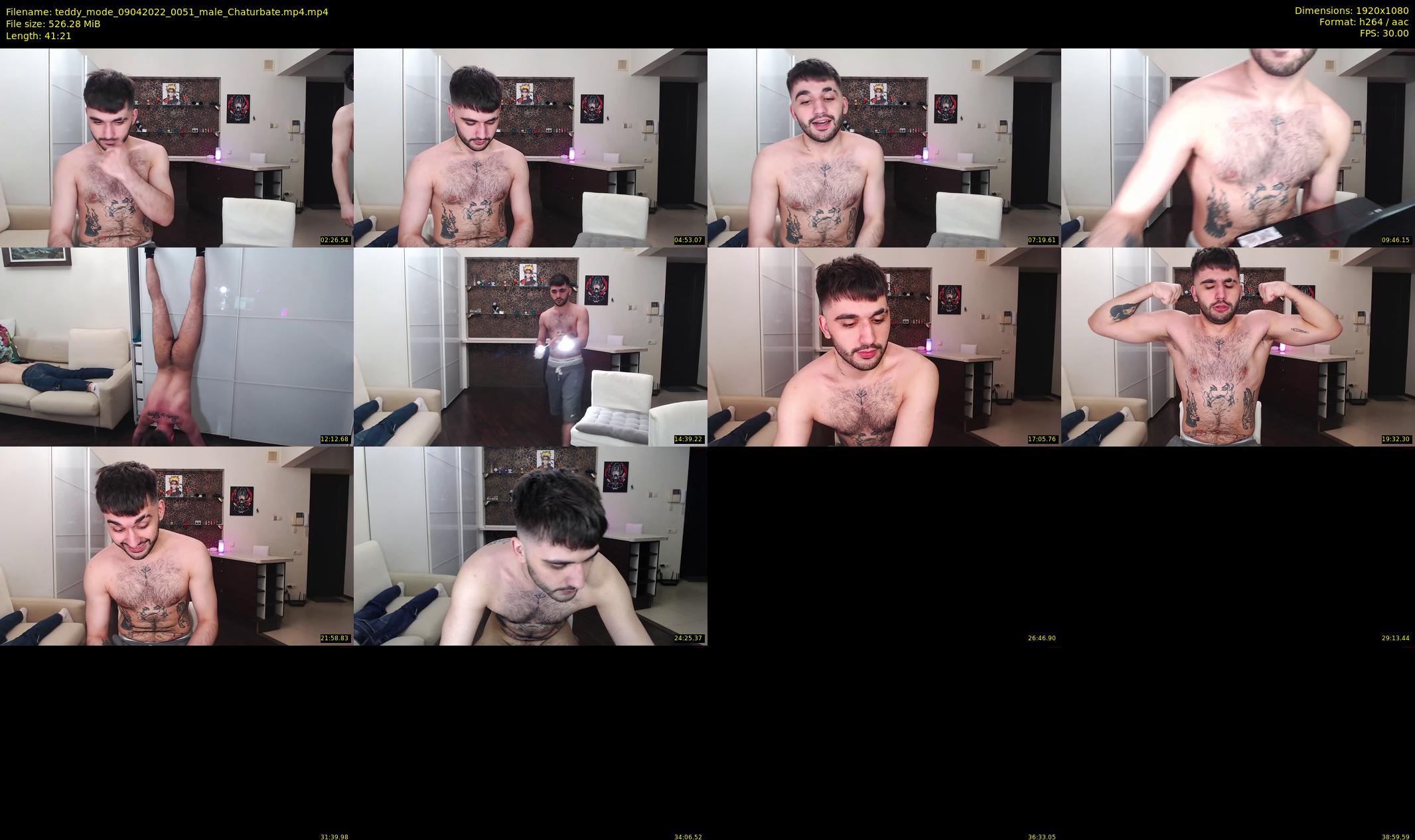 teddy_mode — 42 minute Chaturbate couple cam show recording, 1080p, Apr 9, 2022