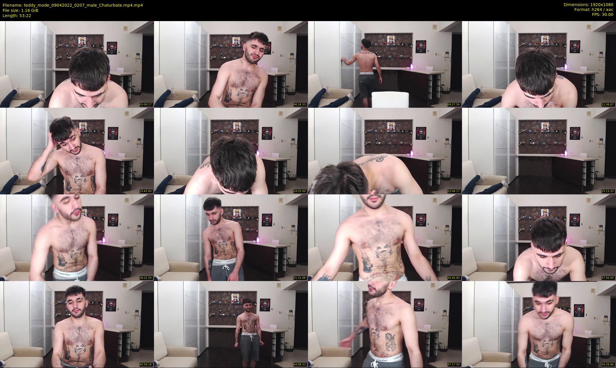 teddy_mode — 54 minute Chaturbate couple cam show recording, 1080p, Apr 9, 2022