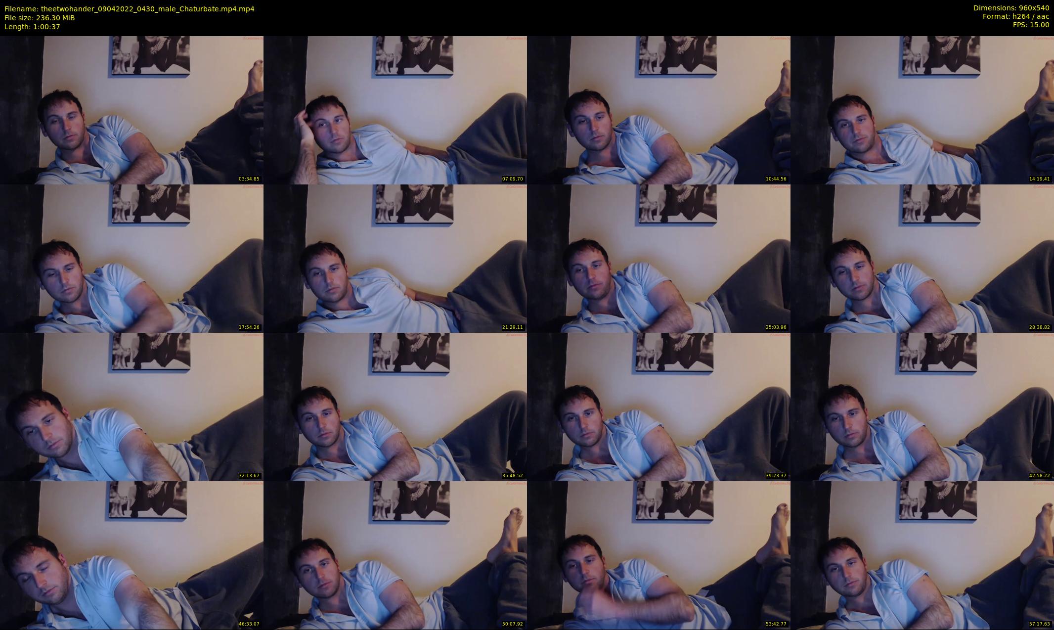 theetwohander — 61 minute Chaturbate male cam show recording, 480p, Apr 9, 2022