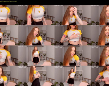 thisisamelia — 54 minute Chaturbate female cam show recording, 1080p, Apr 8, 2022