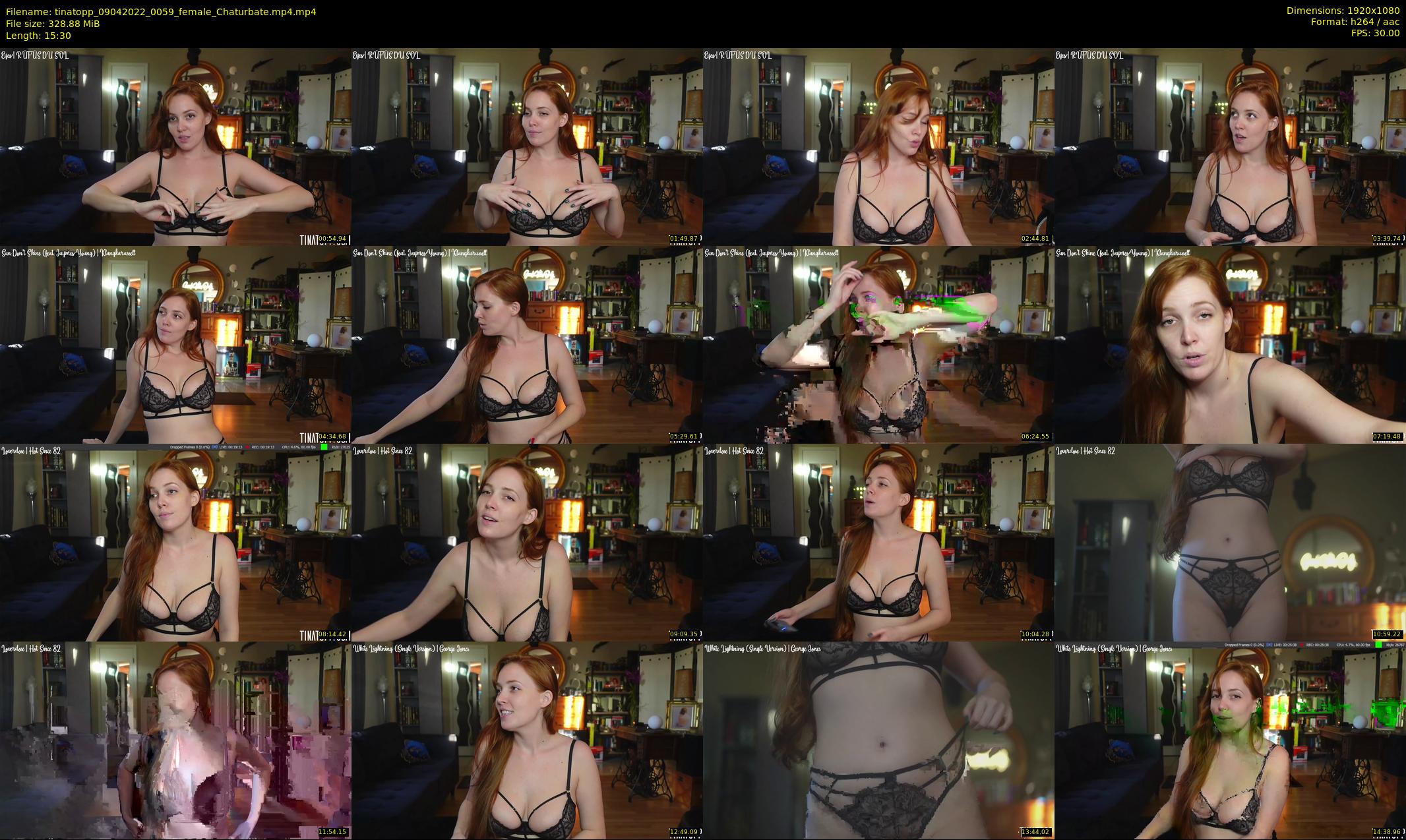 tinatopp — 16 minute Chaturbate female cam show recording, 1080p, Apr 9, 2022
