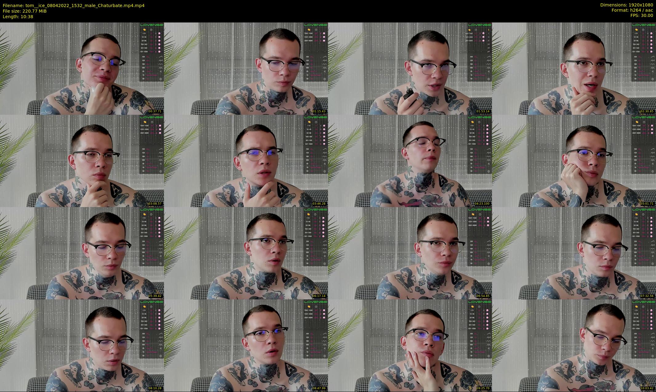 tom__ice — 11 minute Chaturbate male cam show recording, 1080p, Apr 8, 2022