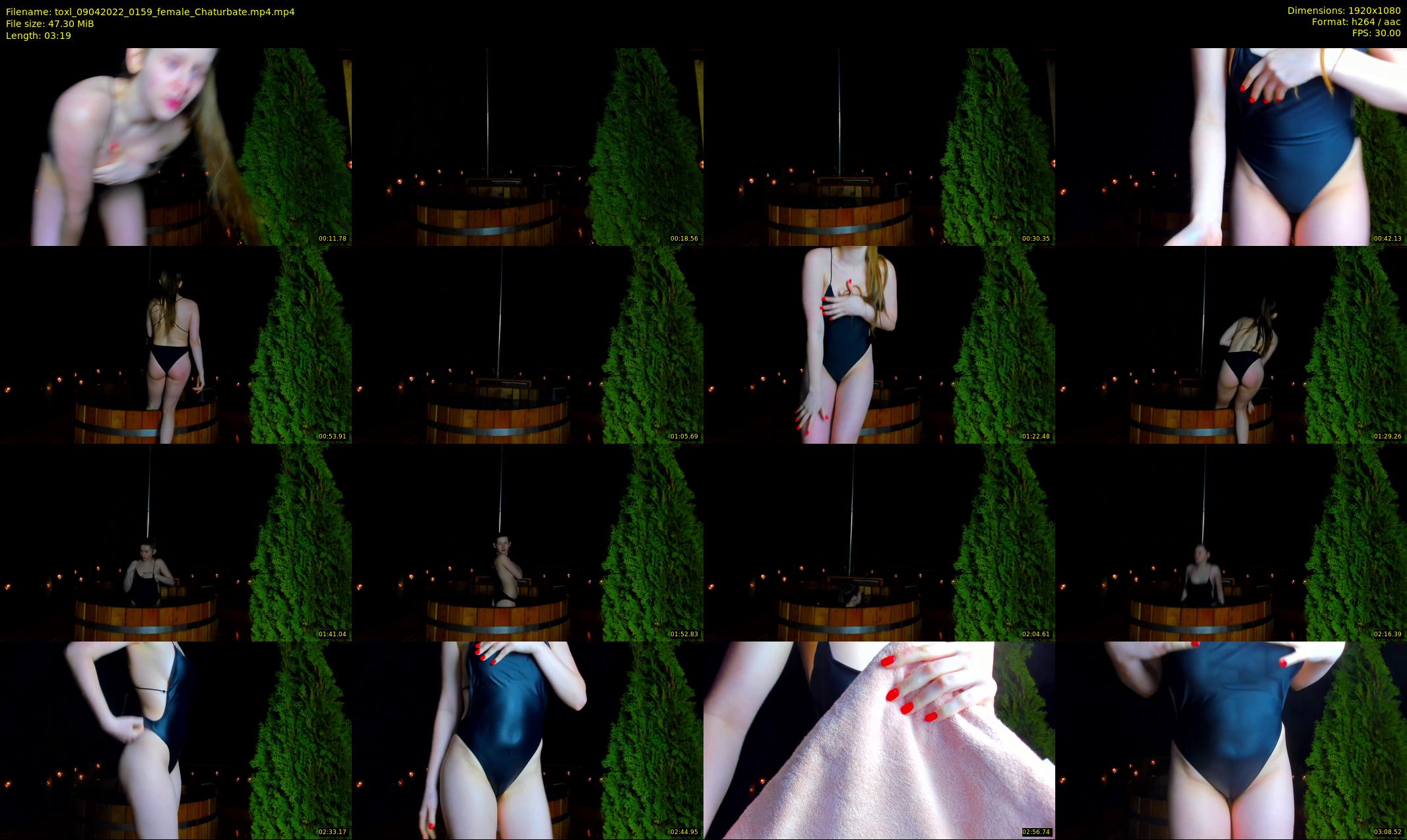 toxl — 4 minute Chaturbate female cam show recording, 1080p, Apr 9, 2022