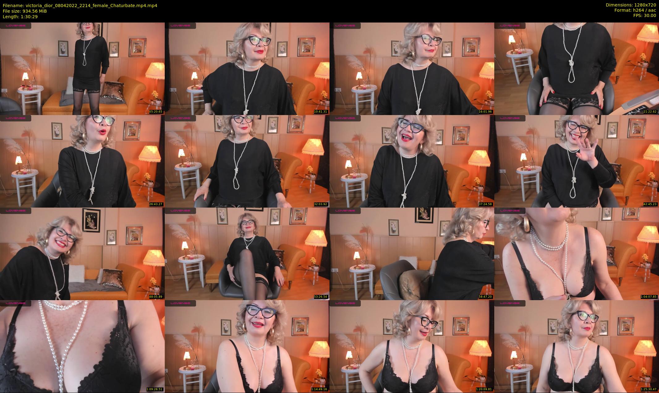 victoria_dior — 91 minute Chaturbate female cam show recording, 720p, Apr 8, 2022
