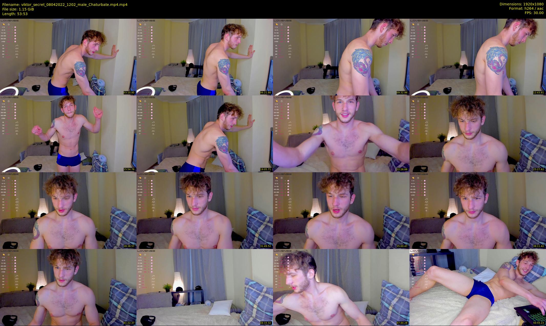 viktor_secret — 54 minute Chaturbate male cam show recording, 1080p, Apr 8, 2022