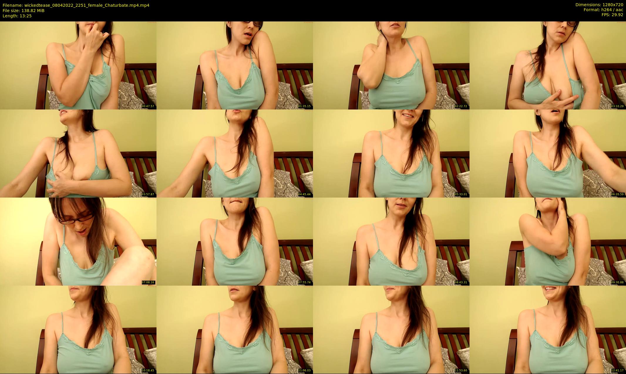wickedtease — 14 minute Chaturbate female cam show recording, 720p, Apr 8, 2022