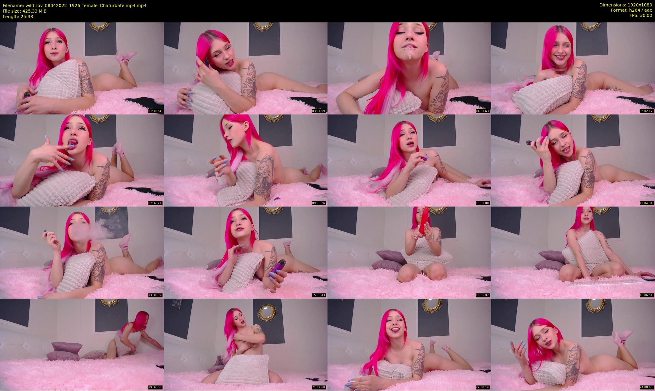 wild_lov — 26 minute Chaturbate female cam show recording, 1080p, Apr 8, 2022