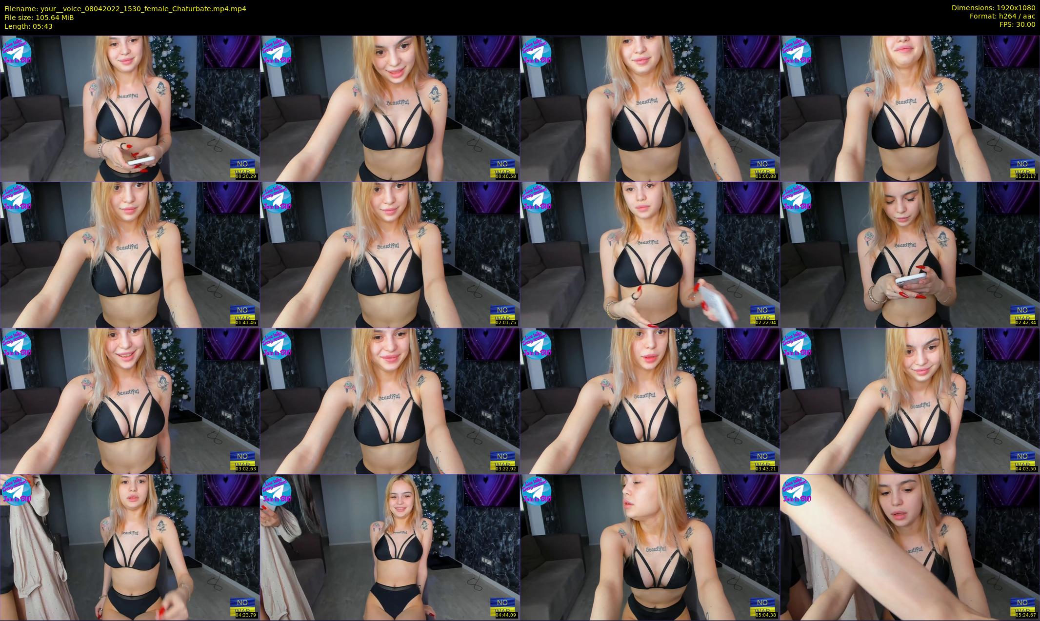 your__voice — 6 minute Chaturbate female cam show recording, 1080p, Apr 8, 2022