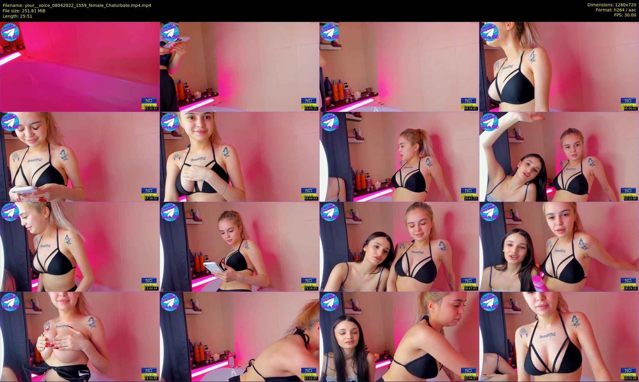 your__voice — 26 minute Chaturbate female cam show recording, 720p, Apr 8, 2022