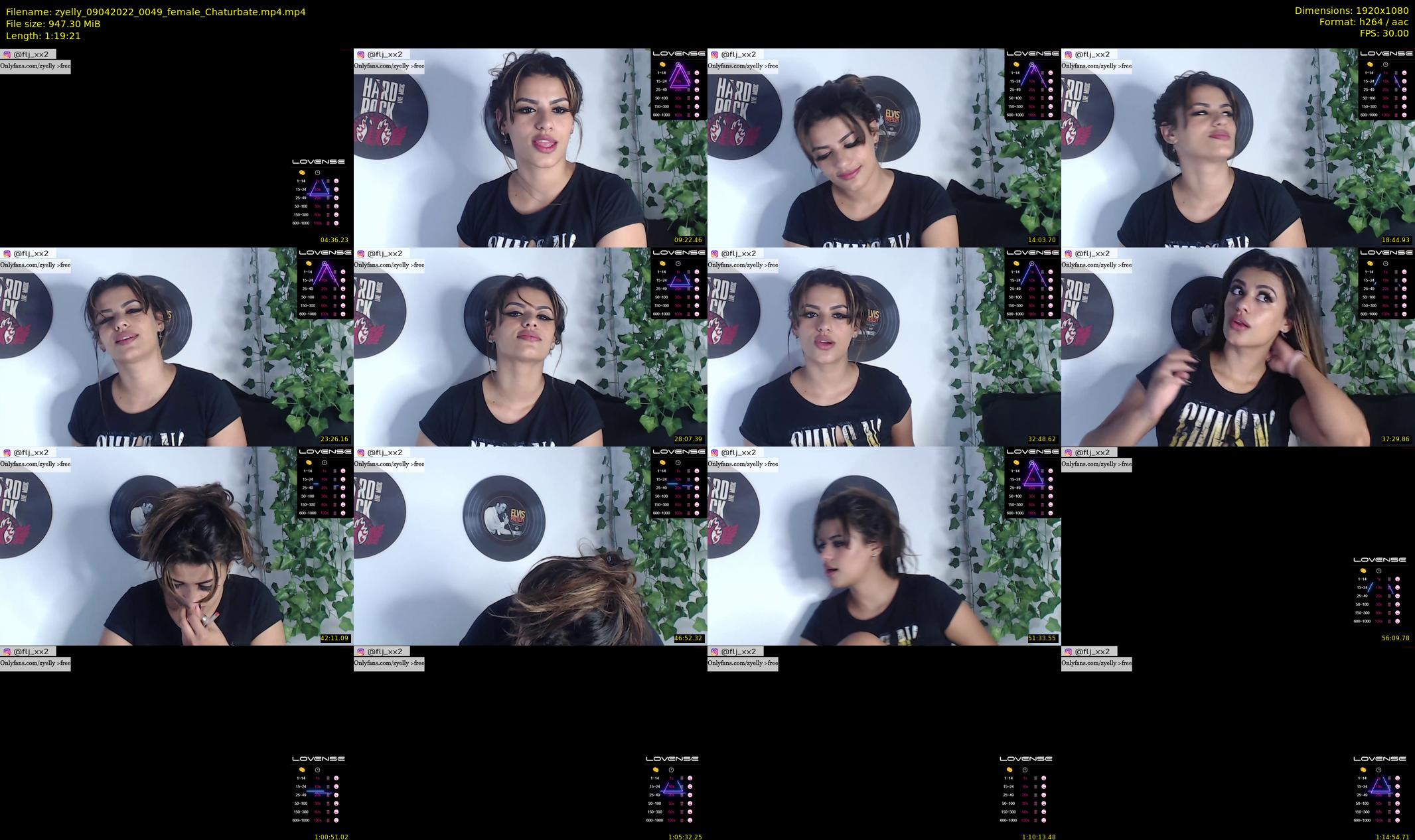 zyelly — 80 minute Chaturbate female cam show recording, 1080p, Apr 9, 2022