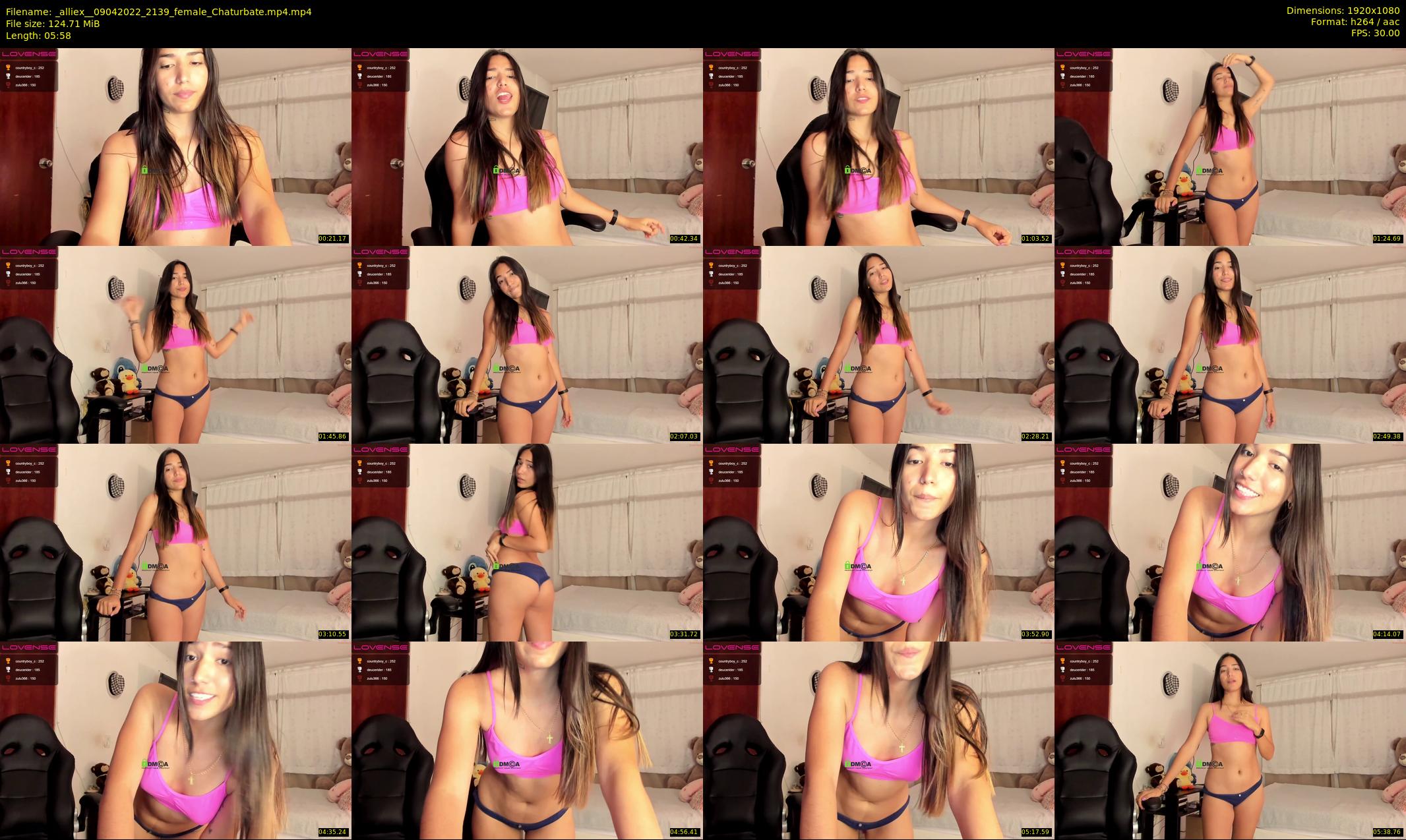 _alliex_ — 6 minute Chaturbate female cam show recording, 1080p, Apr 9, 2022