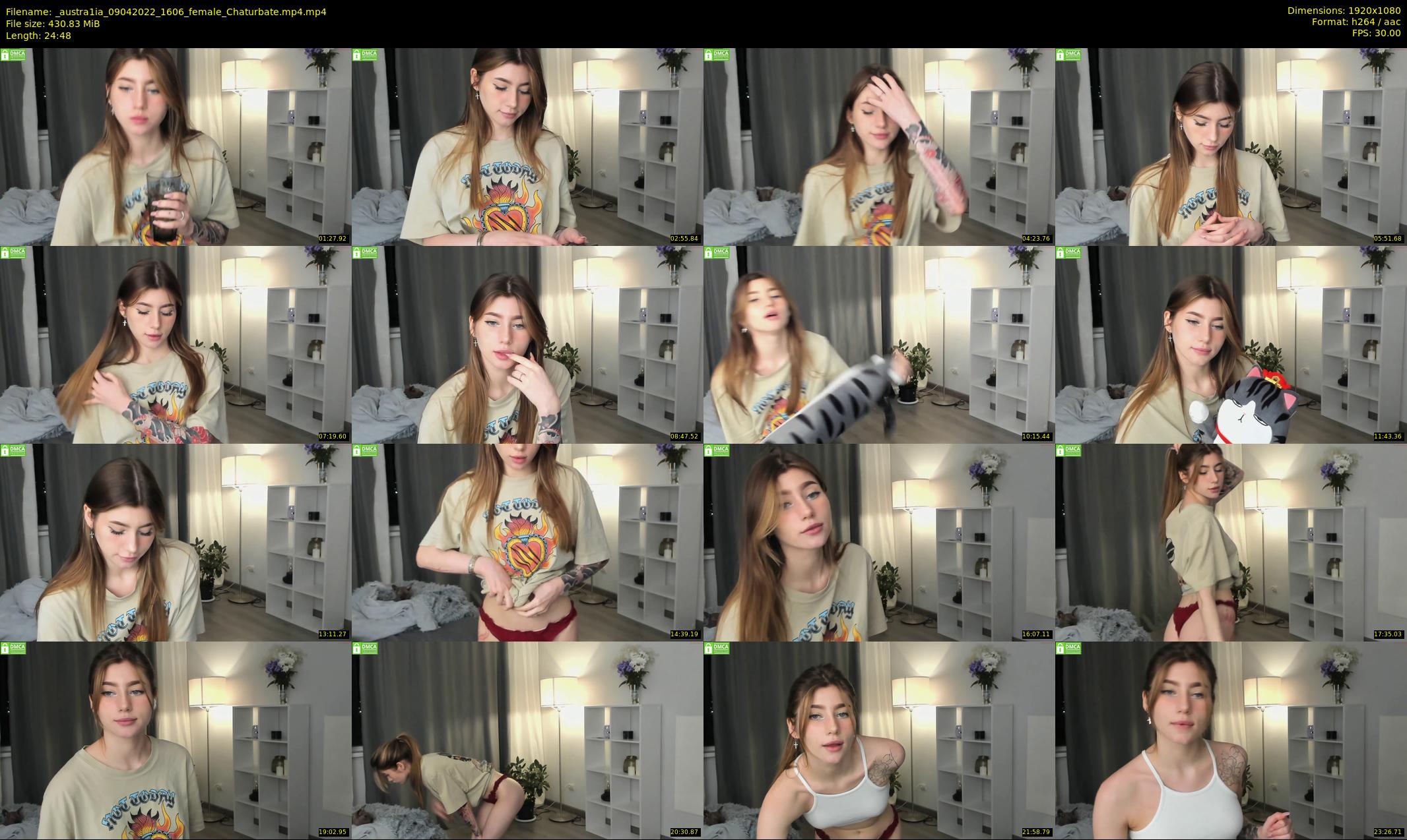 _austra1ia — 25 minute Chaturbate female cam show recording, 1080p, Apr 9, 2022