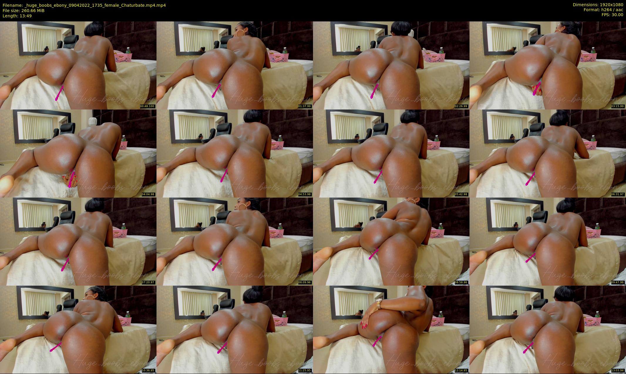_huge_boobs_ebony — 14 minute Chaturbate female cam show recording, 1080p, Apr 9, 2022