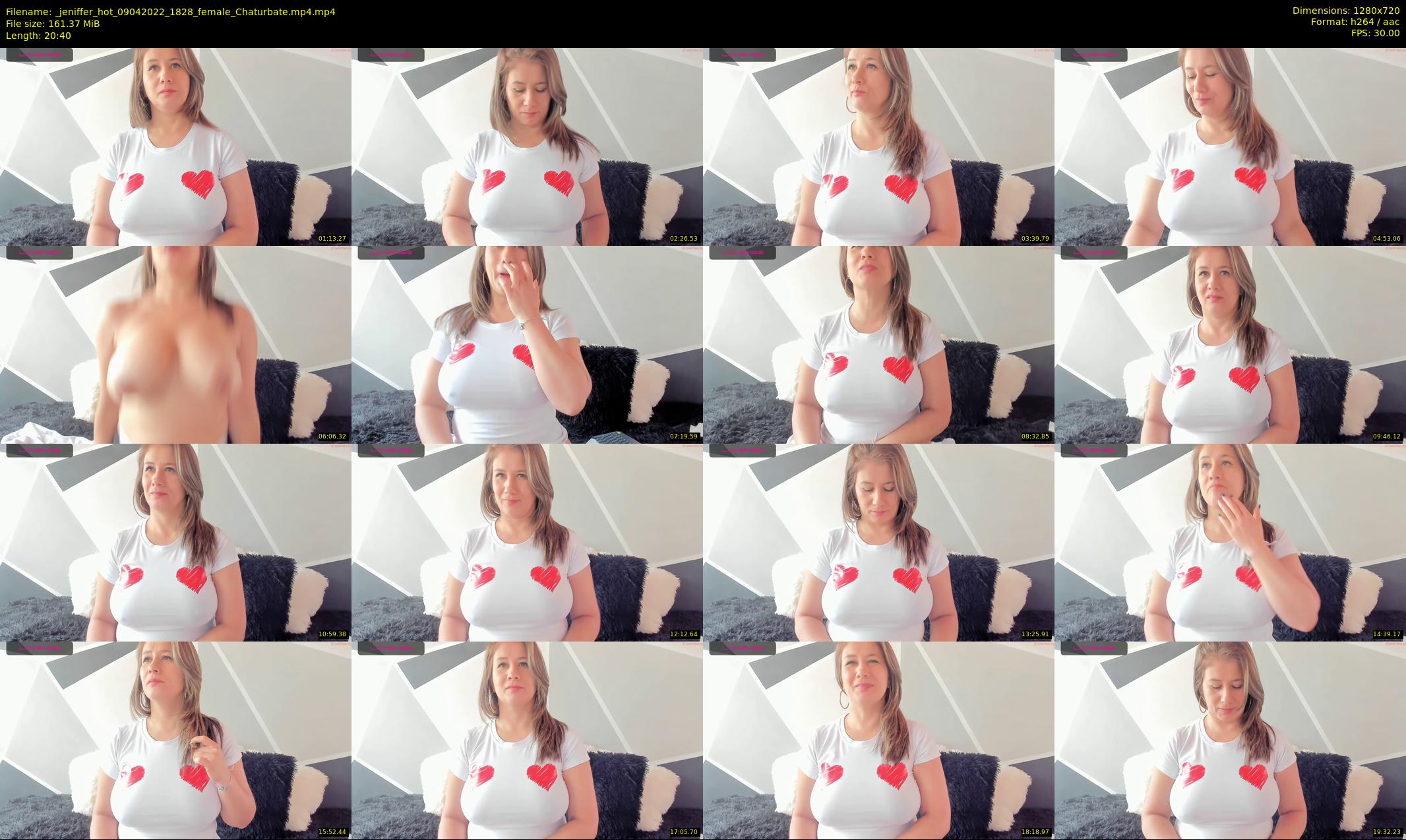 _jeniffer_hot — 21 minute Chaturbate female cam show recording, 720p, Apr 9, 2022