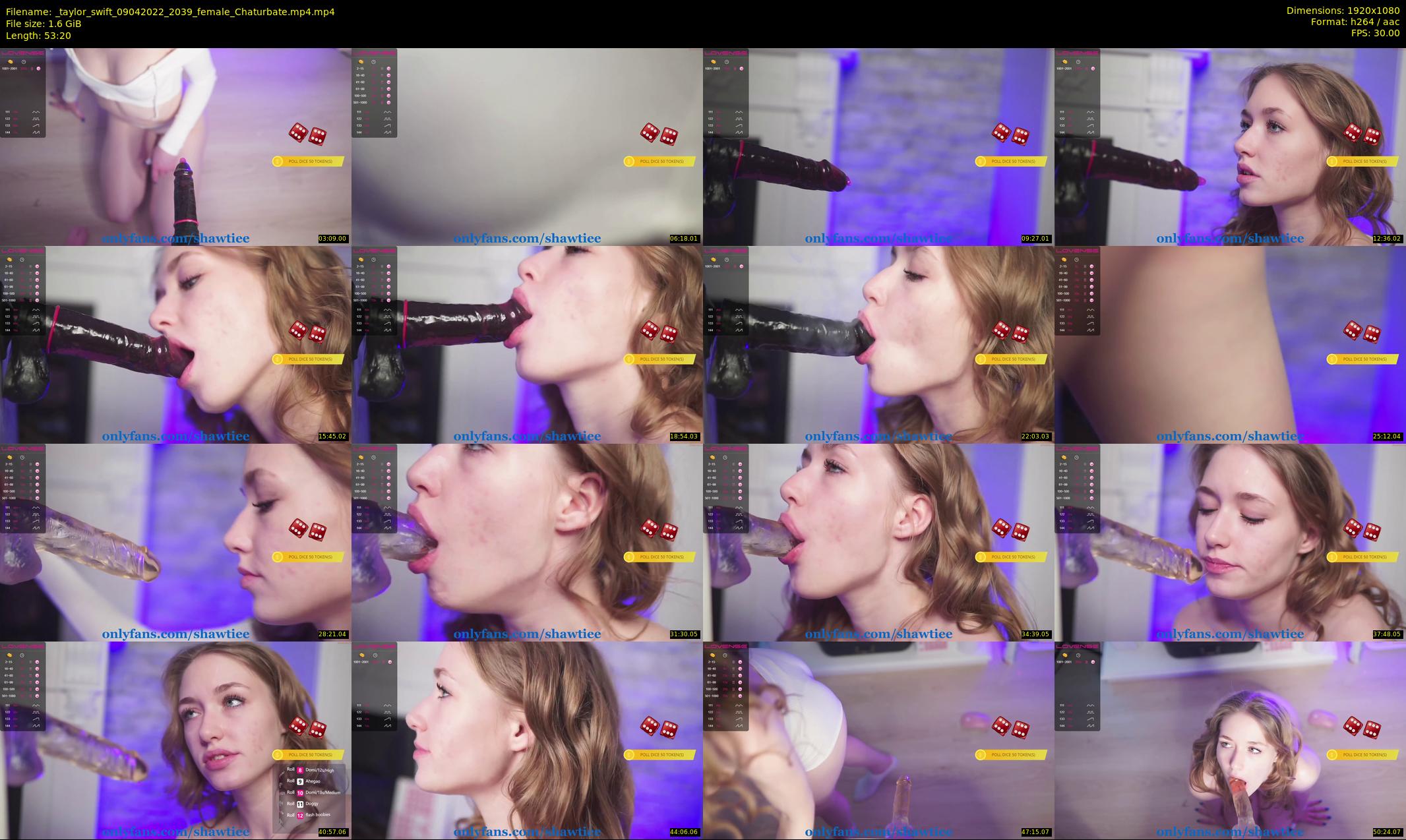 _taylor_swift — 54 minute Chaturbate female cam show recording, 1080p, Apr 9, 2022