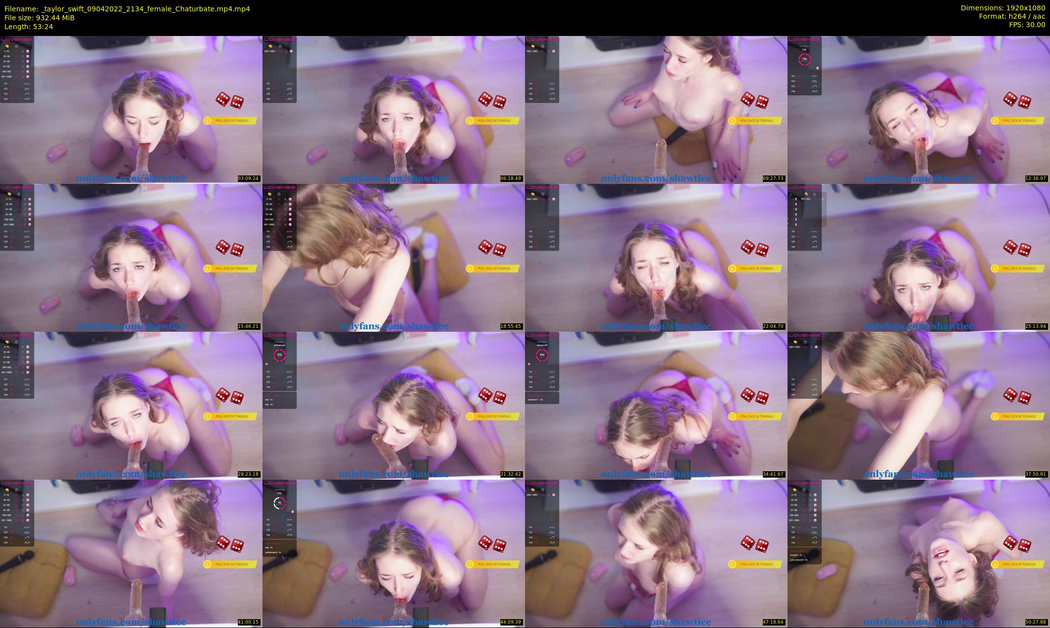 _taylor_swift — 54 minute Chaturbate female cam show recording, 1080p, Apr 9, 2022