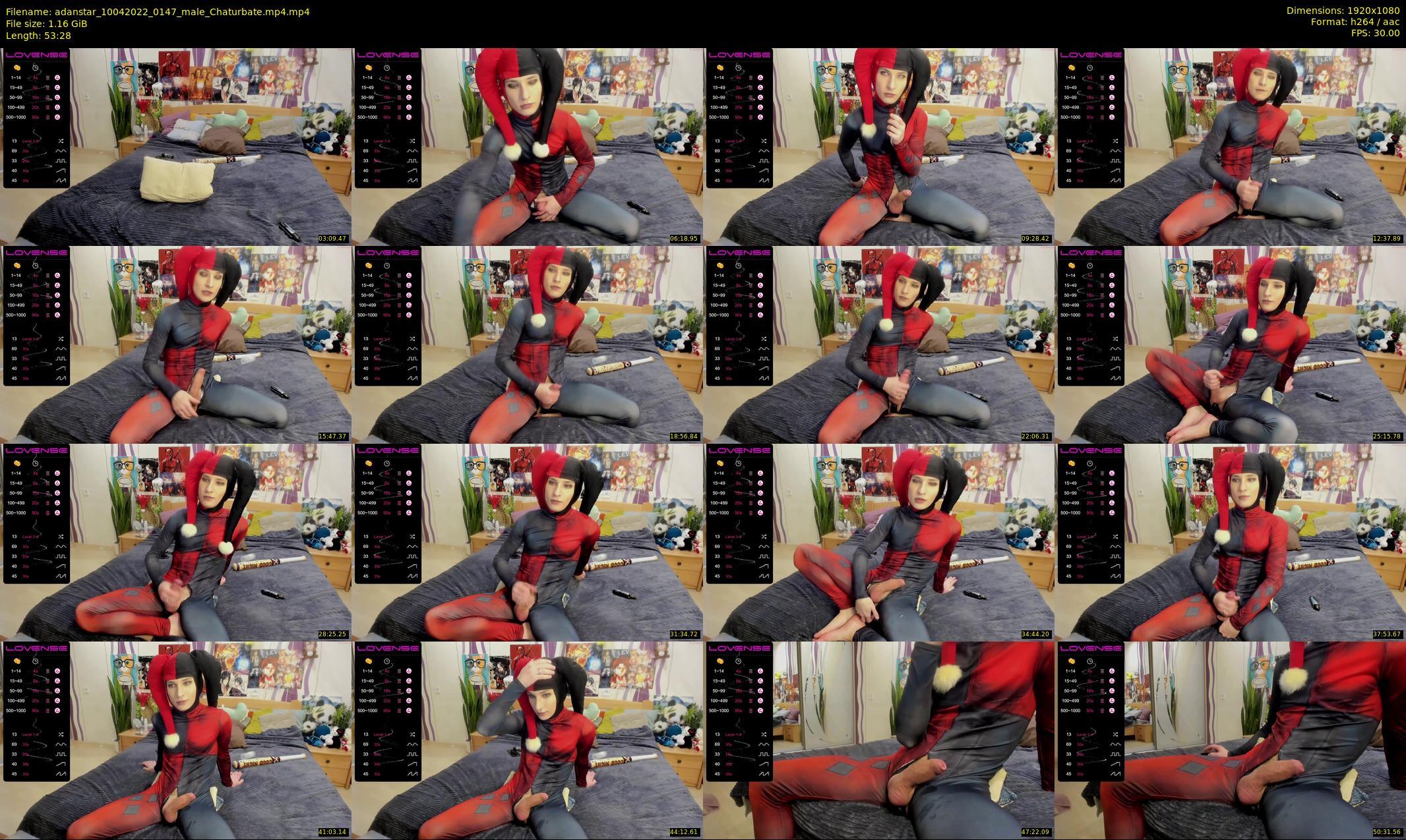 adanstar — 54 minute Chaturbate male cam show recording, 1080p, Apr 10, 2022