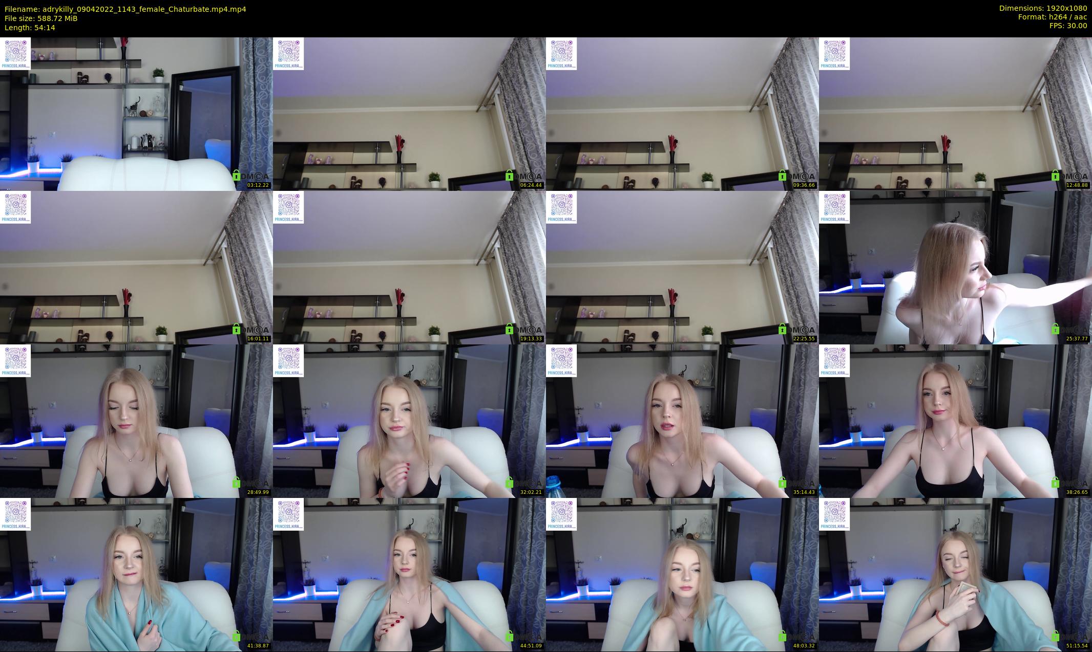 adrykilly — 55 minute Chaturbate female cam show recording, 1080p, Apr 9, 2022